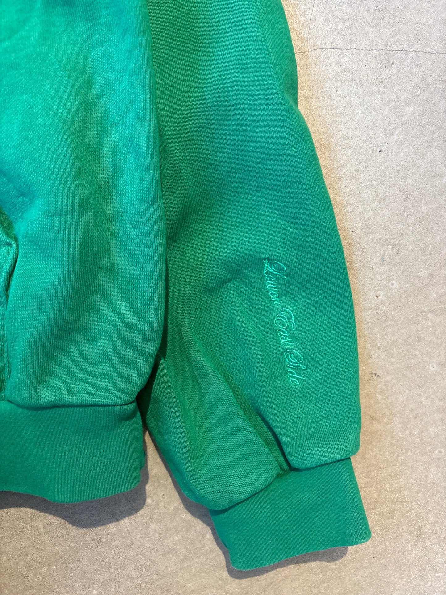 Awake Hoodie Green Glitter L