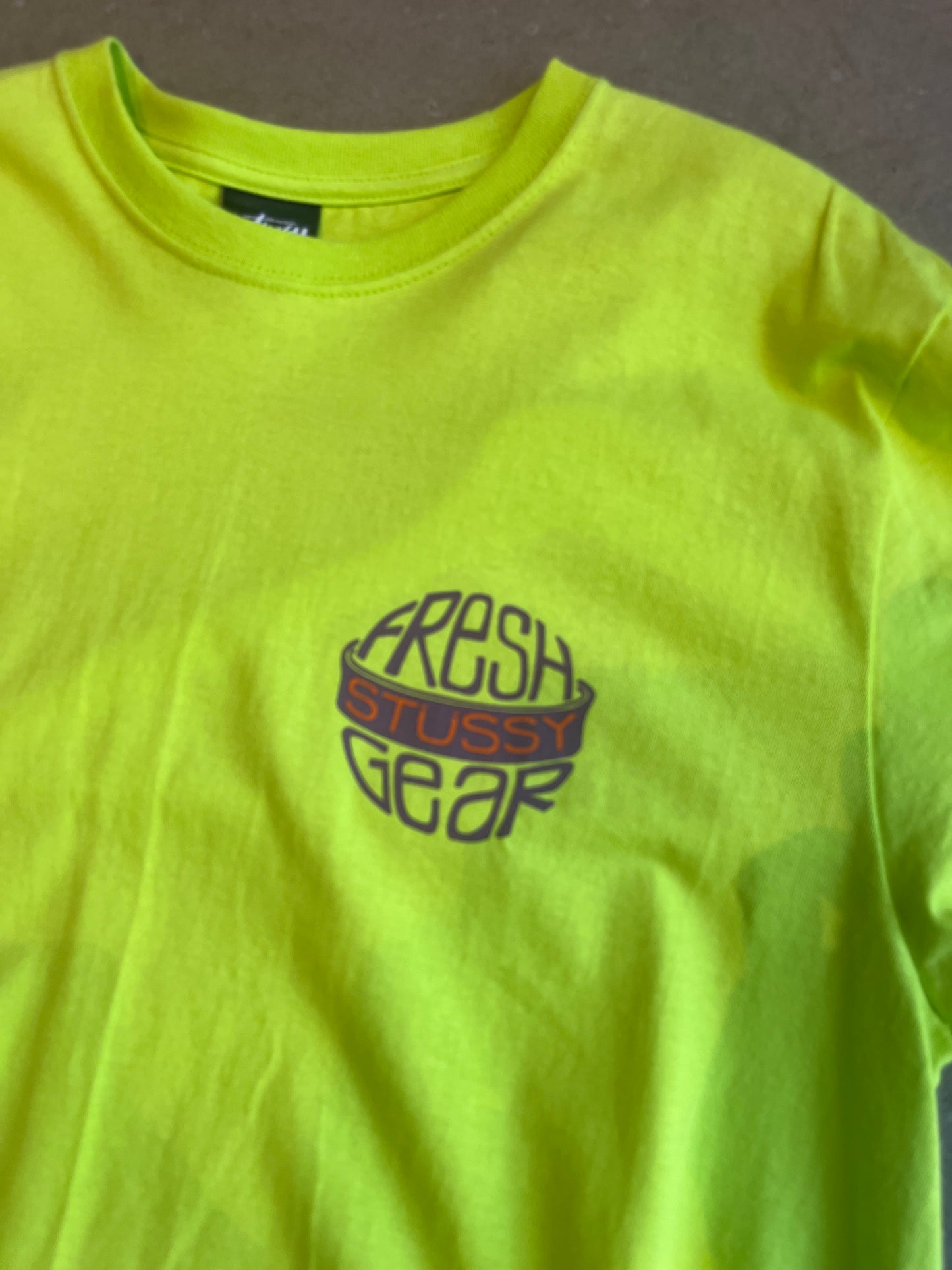 Stussy Fresh Gear Tee Lime