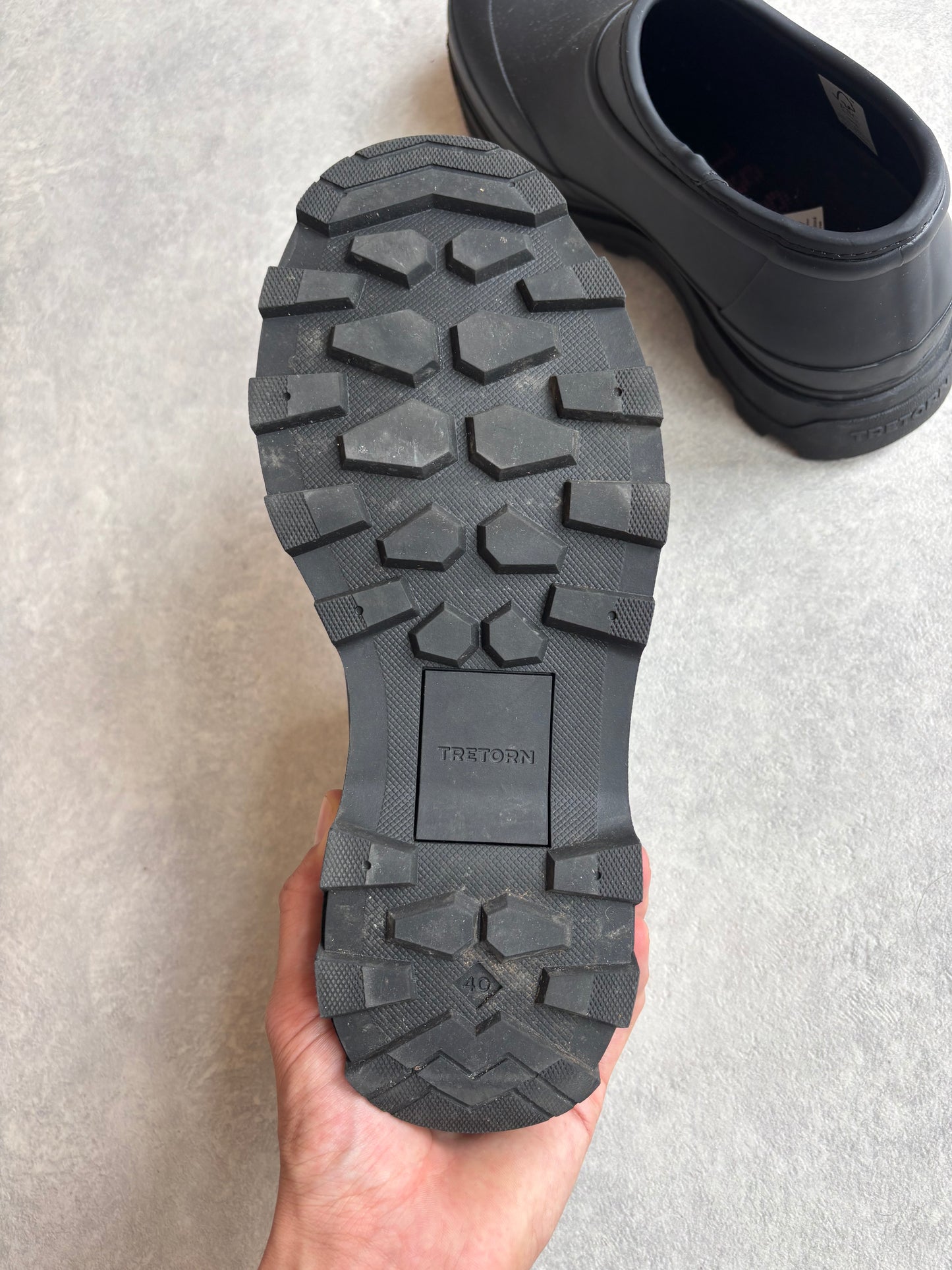 Tretorn x Kassl Rubber Slip On 40