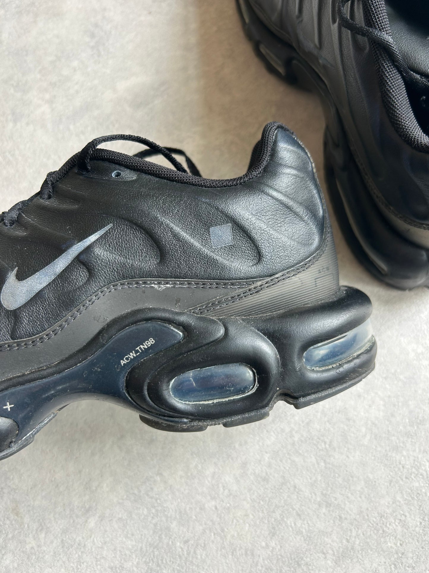 Nike Air Max Plus A-COLD WALL Black Size 45.5