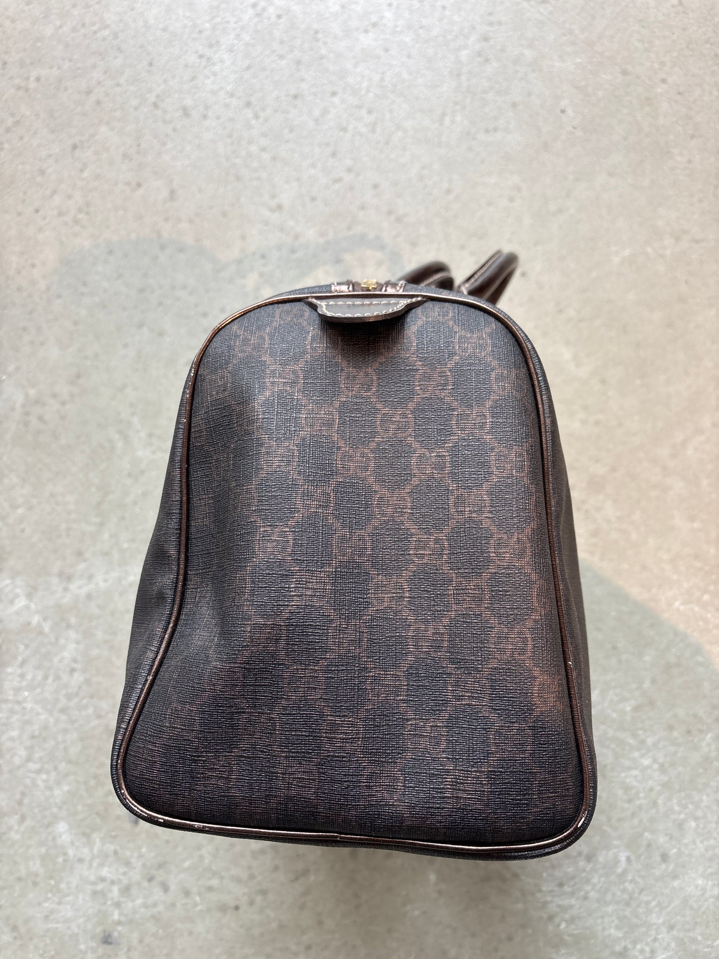 Gucci GG Monogram Boston Bag Brown