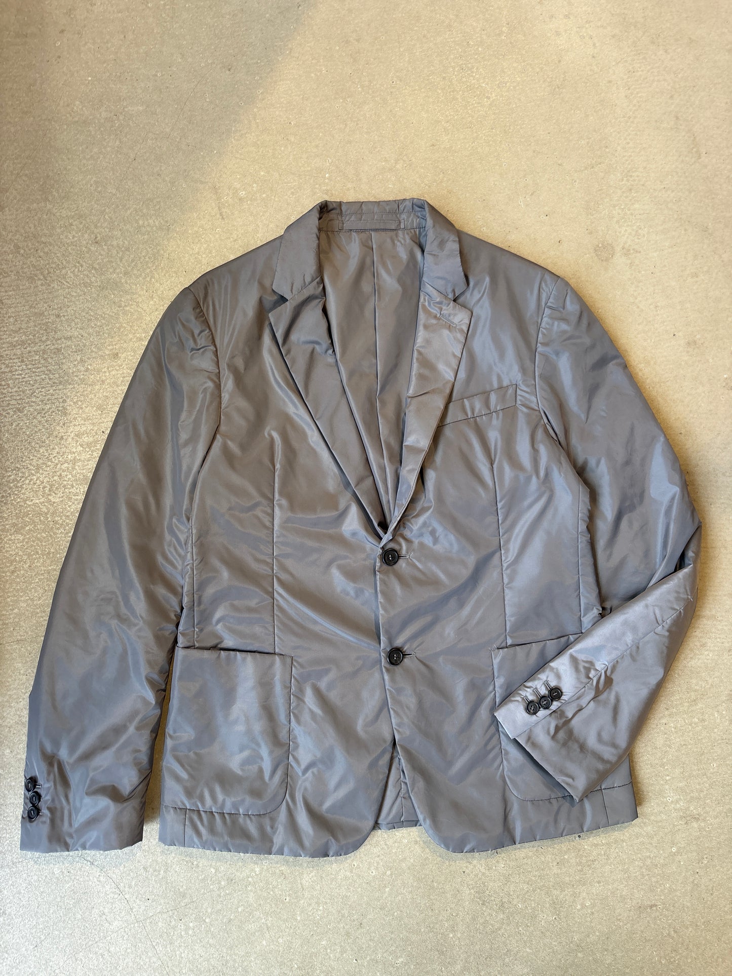 Prada Blazer Lined Grey 48