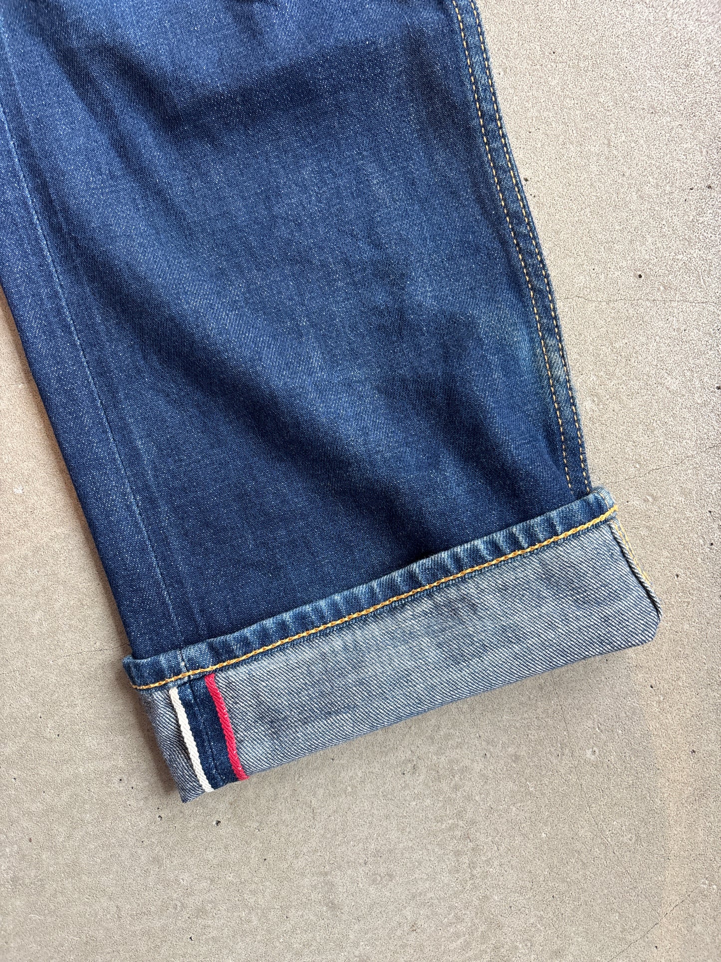 Evisu Selvedge Size 32X34 Chino Denim