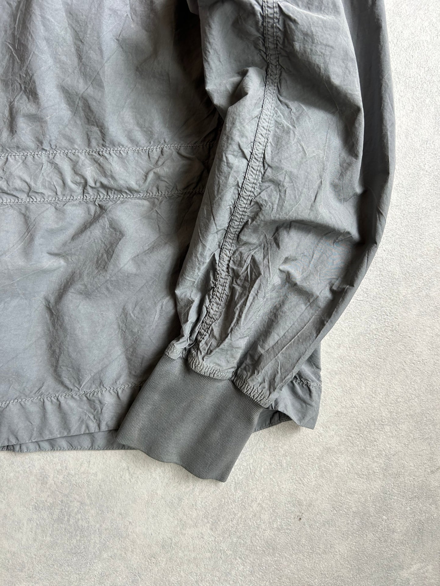 Stone Island Cotton-NY Dyed Overshirt Grey XL