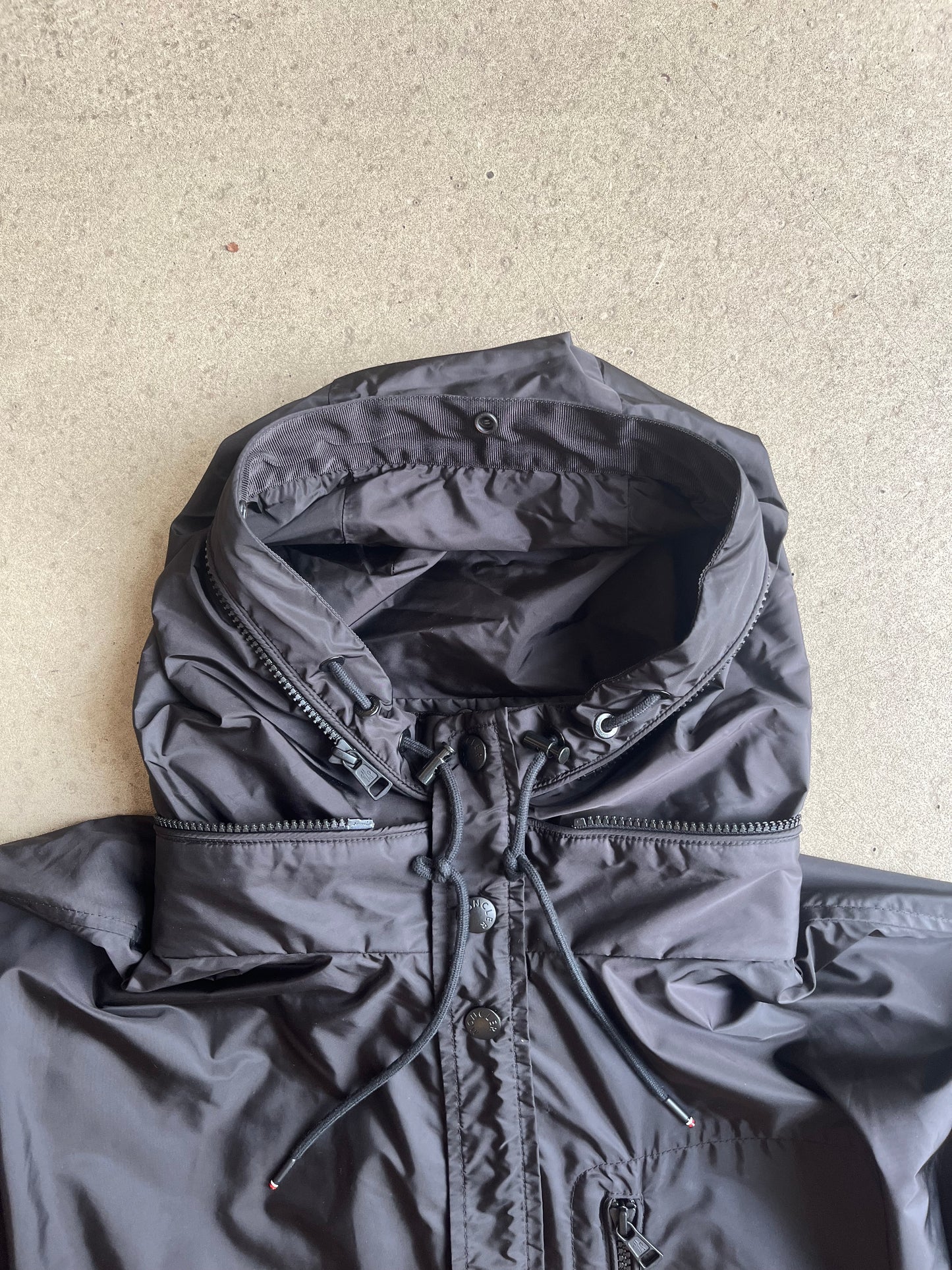 Moncler Genius Greg Long Nylon Trenchcoat Black 3