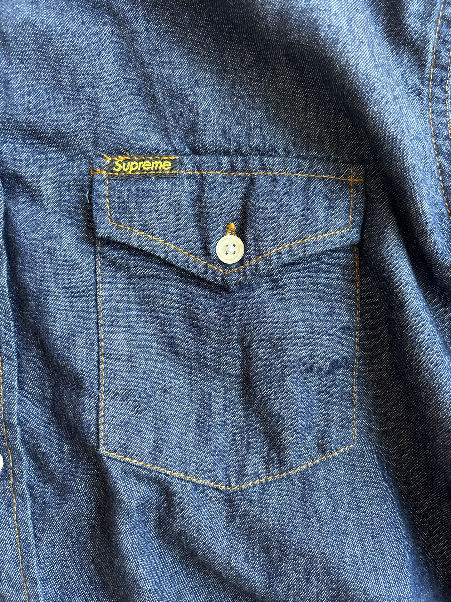 Supreme Denim Western Shirt XL
