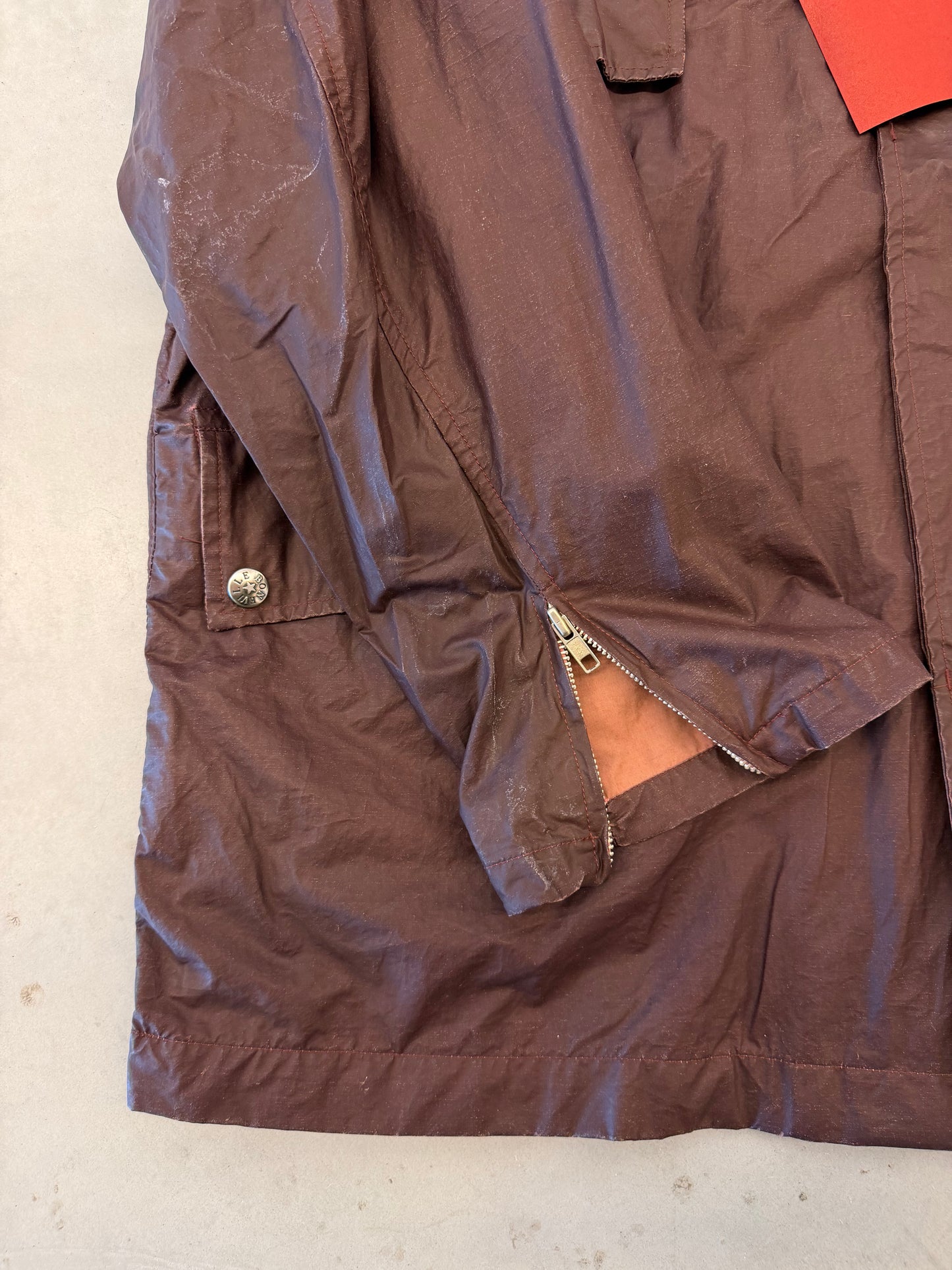 Boneville Aubergine Wax Jas 52