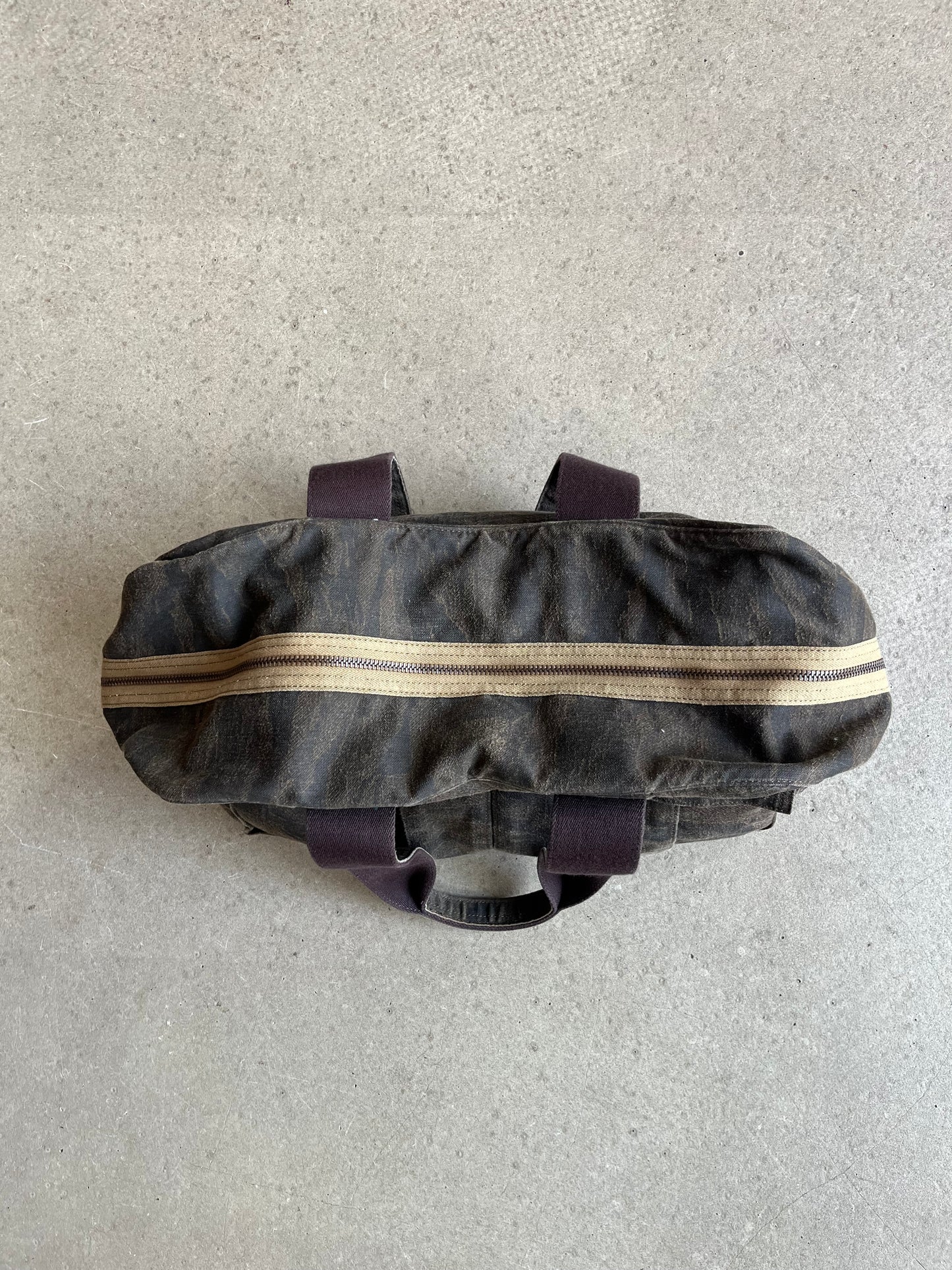 Porter Green Eye Boston Bag Brown