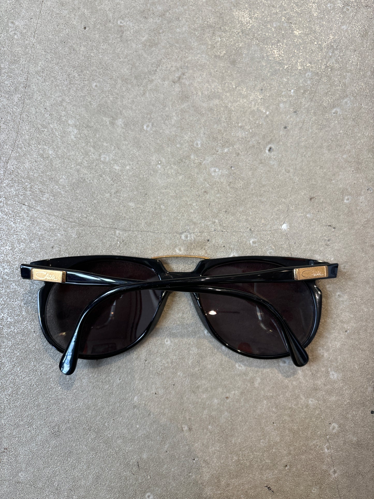 Cazal Sunglasses Black/Gold MOD645