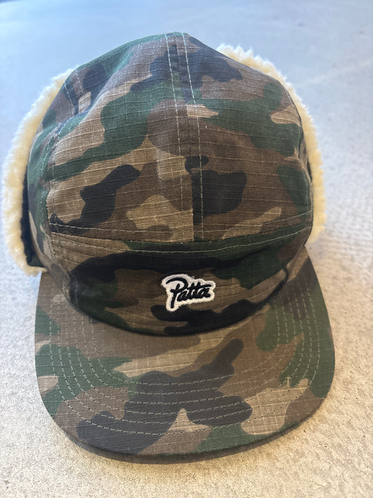Patta Ear Flap Cap Camo