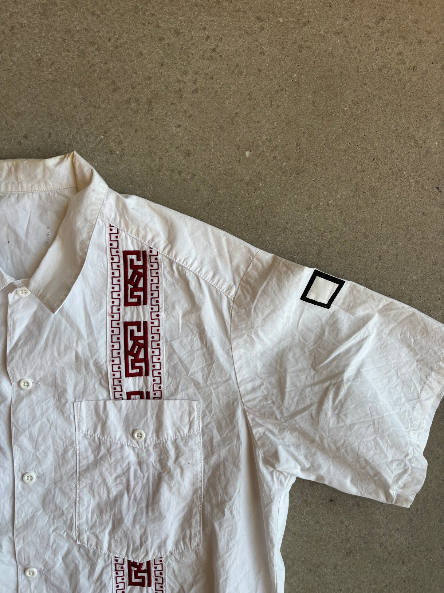 Luker Cuban Shirt White XL