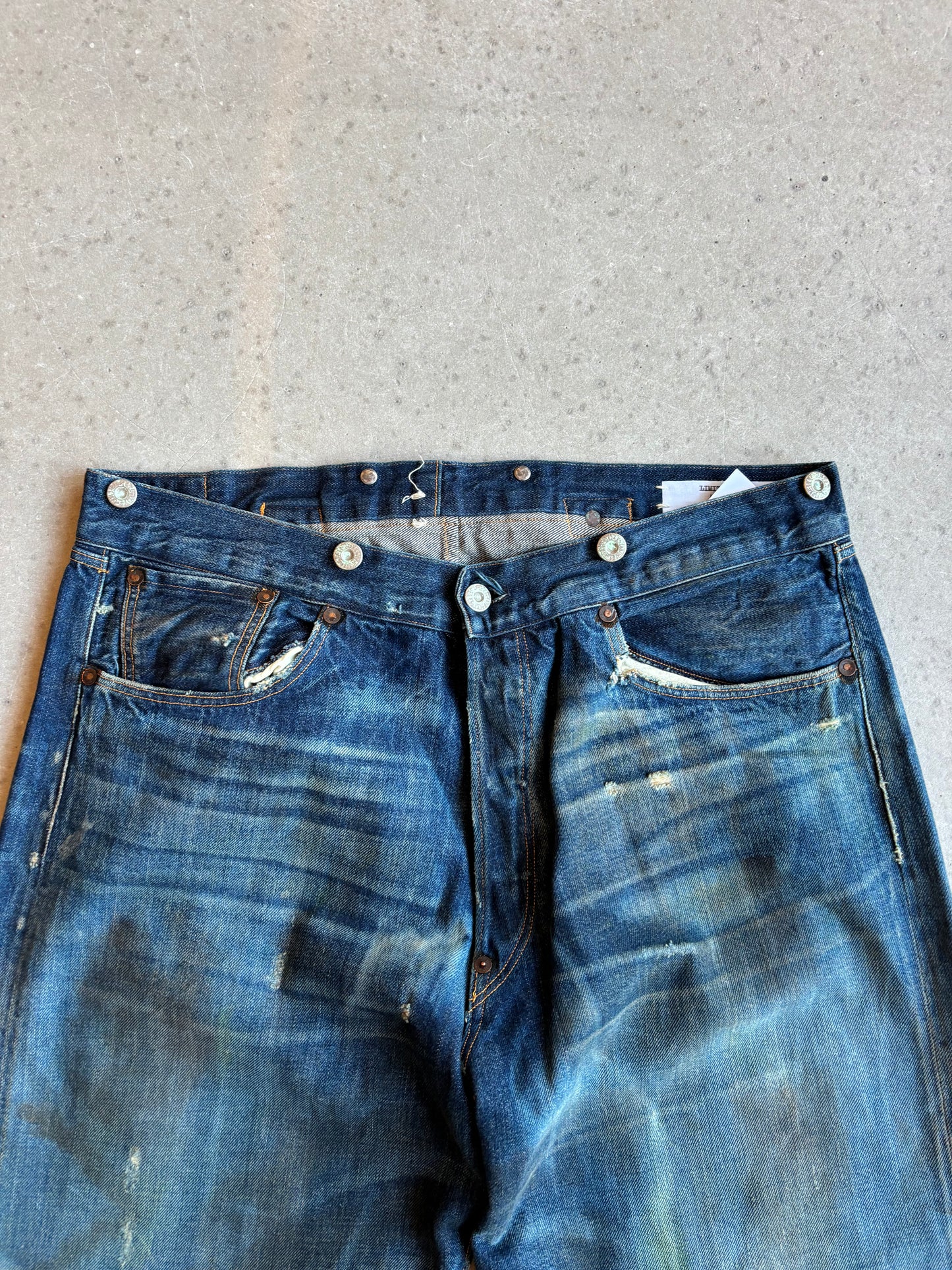Levi's Limited LVC 501 Distressed Jeans W34