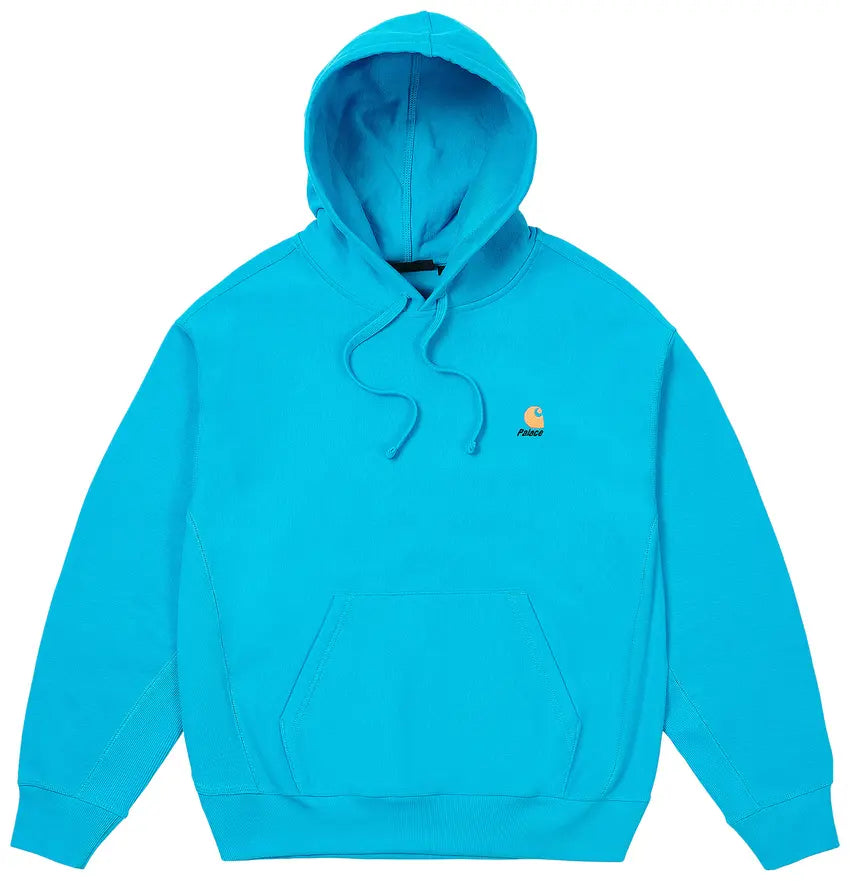 Palace x Carhartt WIP Hood Safety Blue