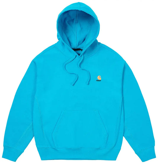 Palace x Carhartt WIP Hood Safety Blue