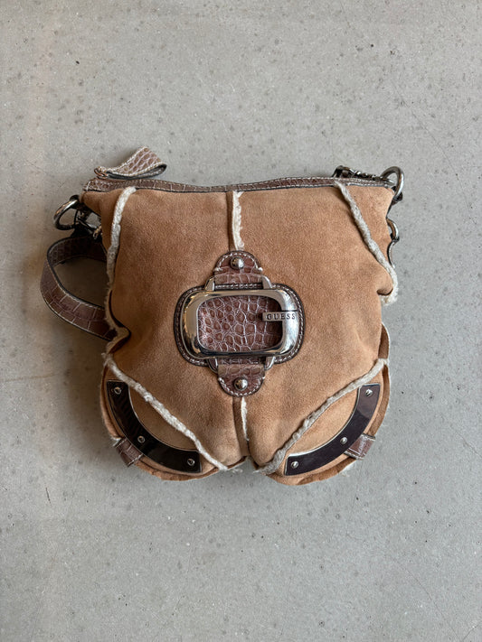 Guess Sherpa Bag Beige