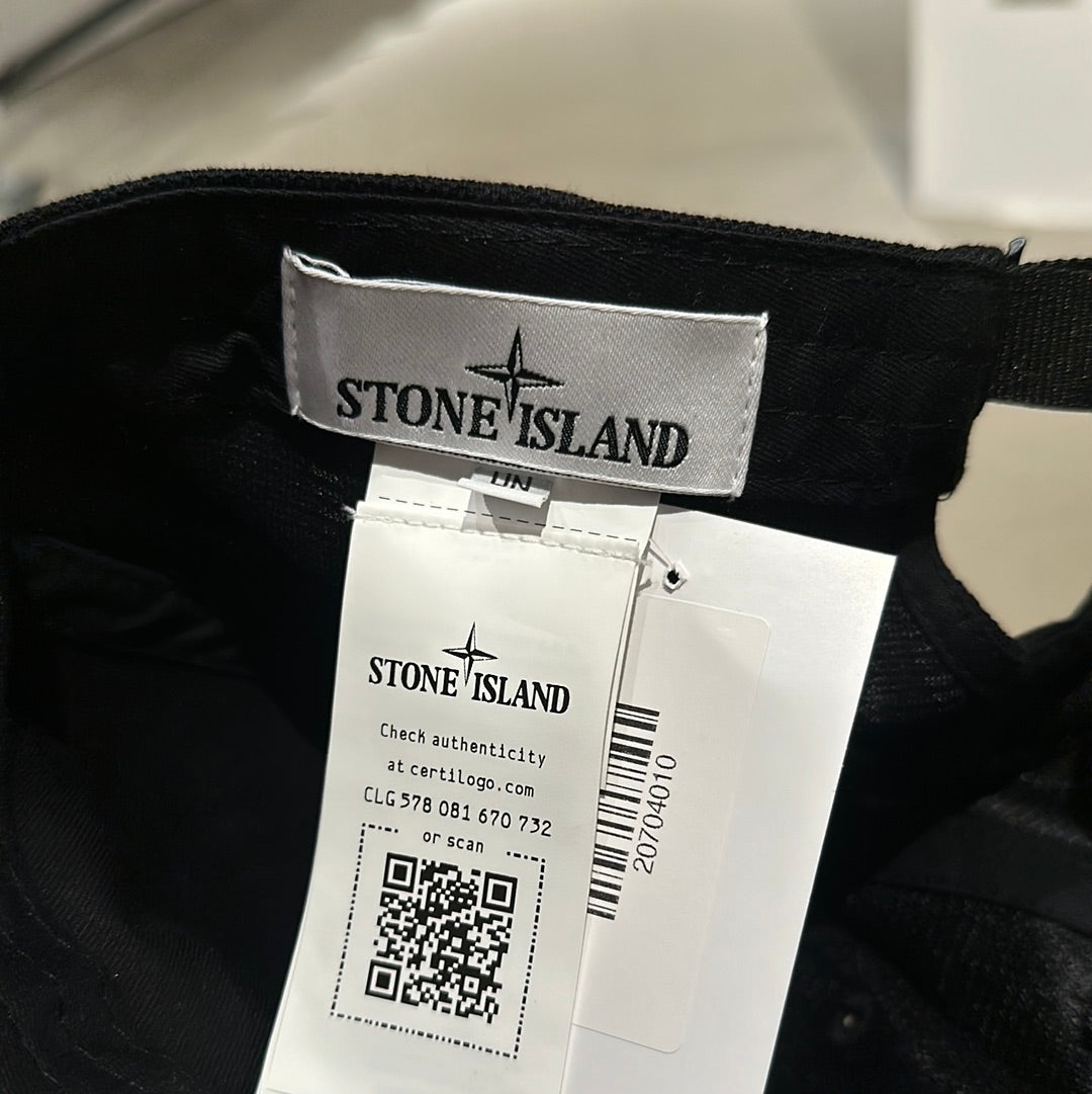 Stone Island Cap Black