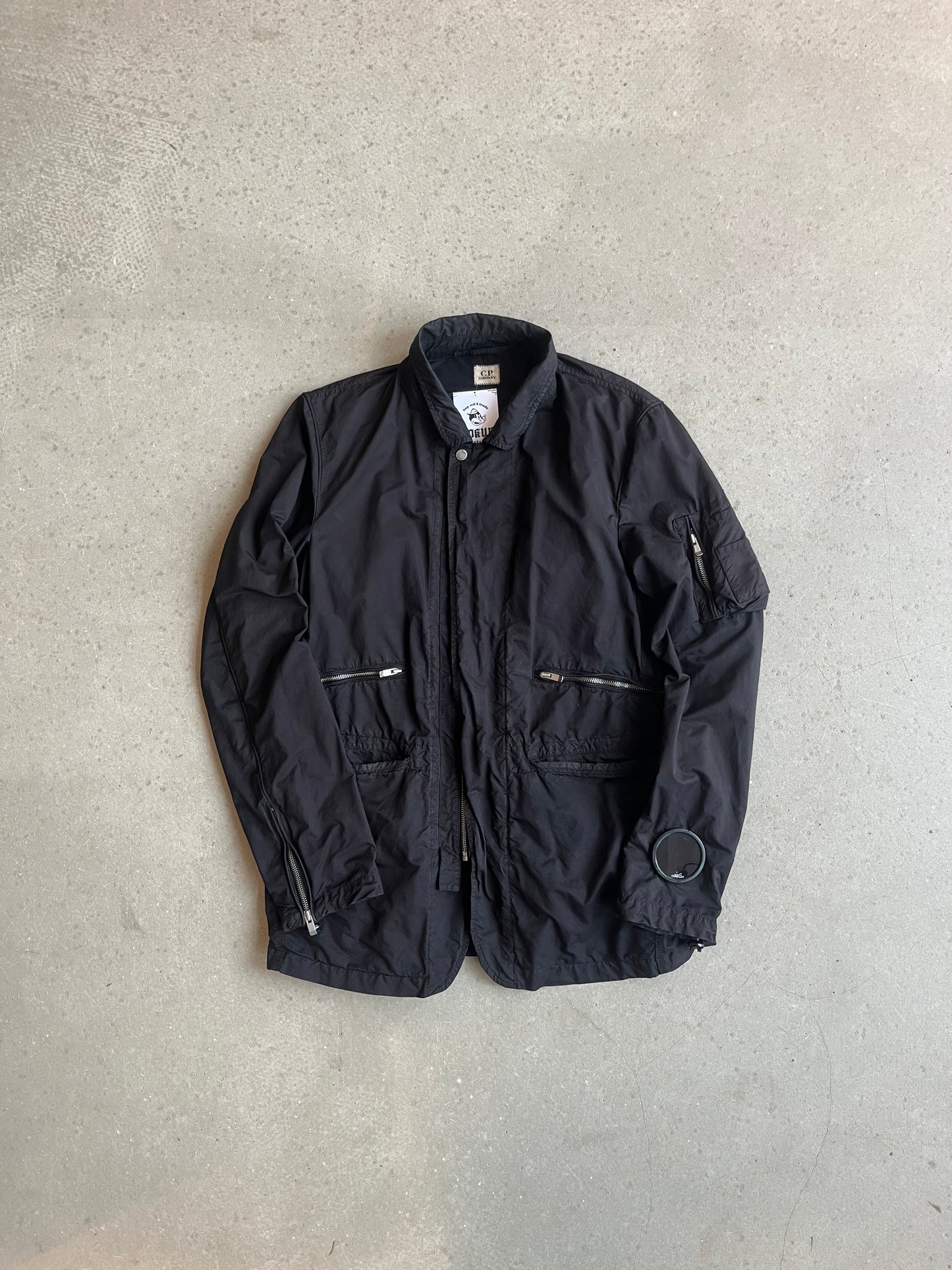 Vintage CP Company Watch Lens Jacket Black Size 52