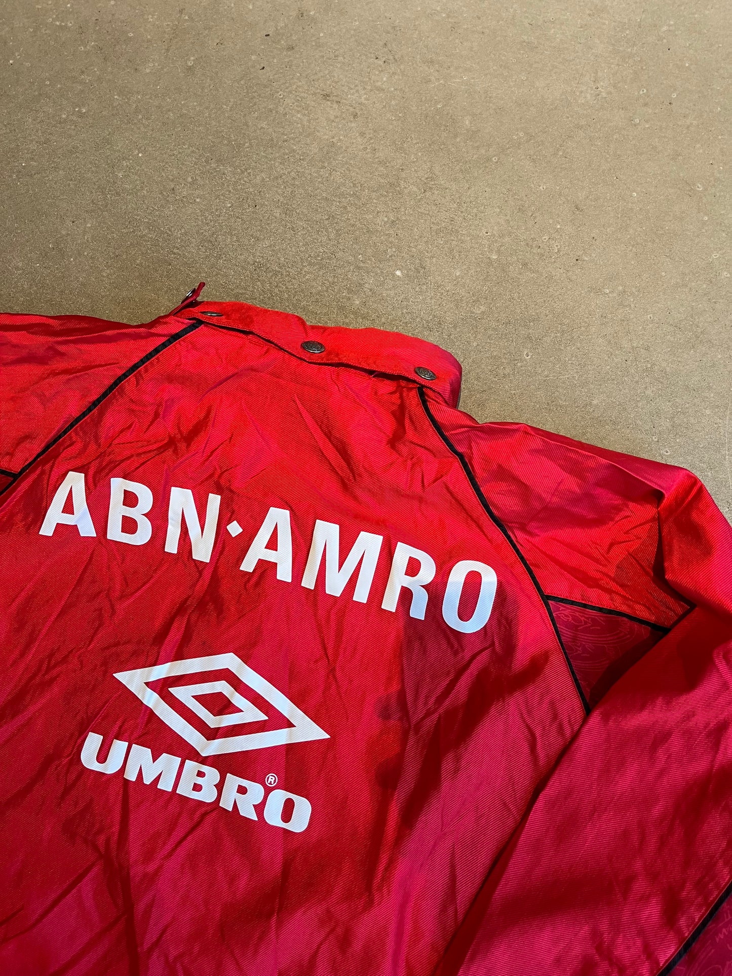 Umbro Ajax Jacket 1997 Red L