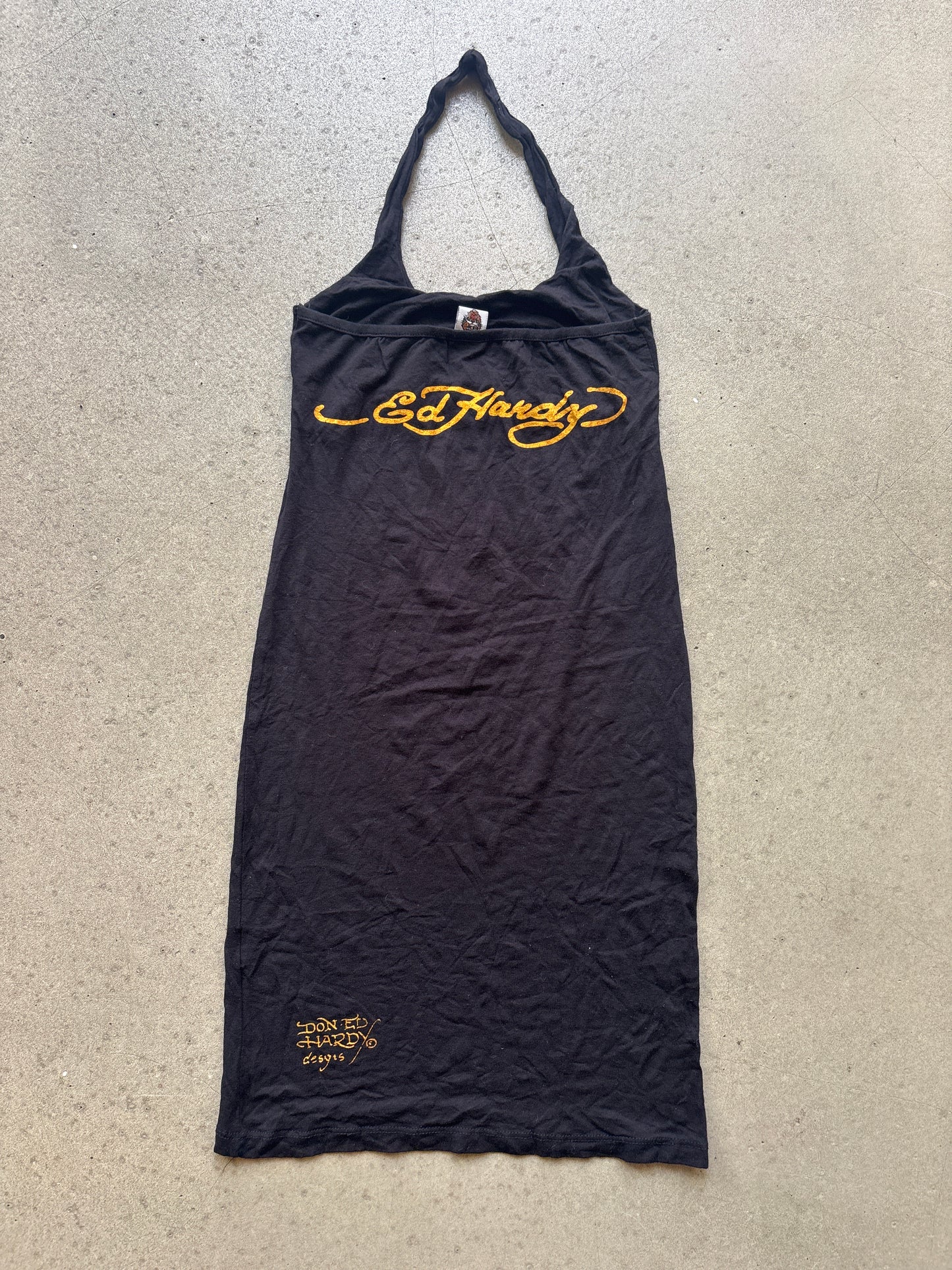 Ed Hardy Top Black M