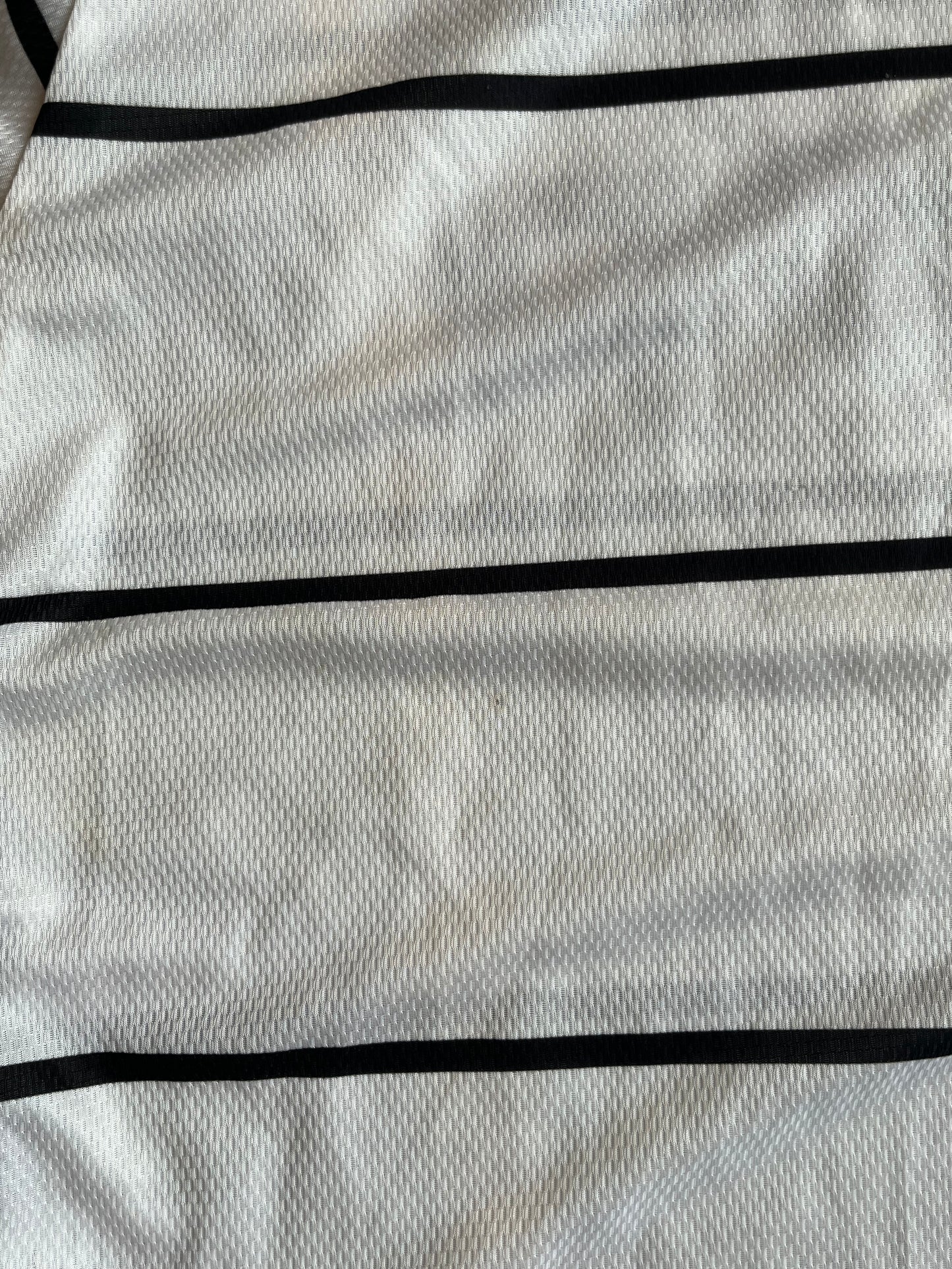 Pop Trading Company Heart Striped Polo White Large