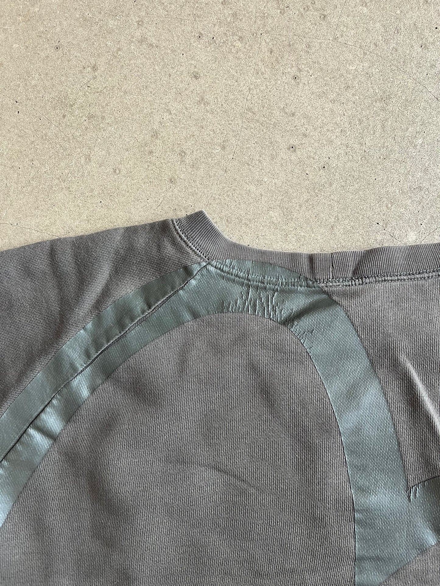 Evisu Genes Back Print Sweater Olive Large