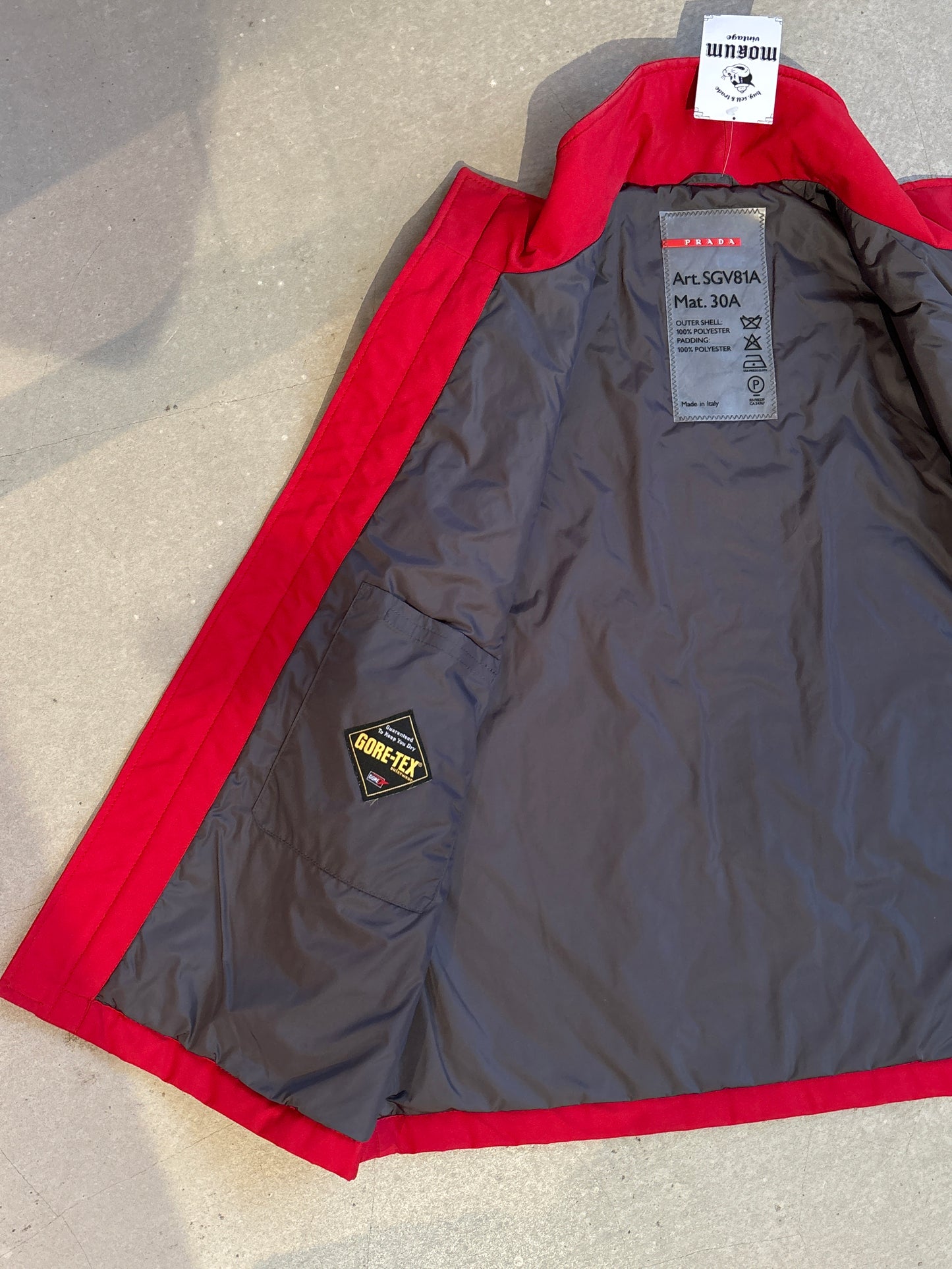 Prada Sport Vest Red XL