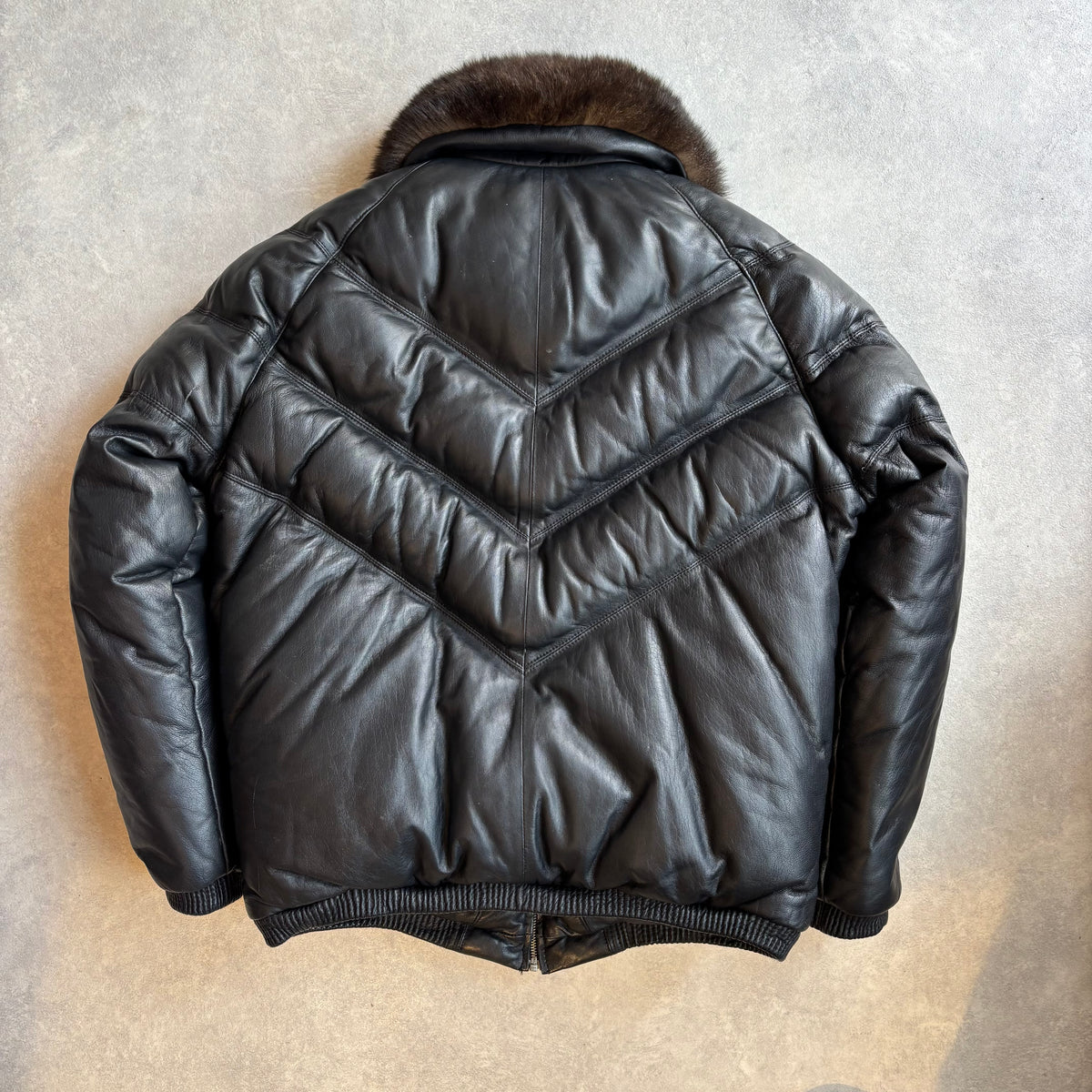 Double Goose Leather V-Bomber XL