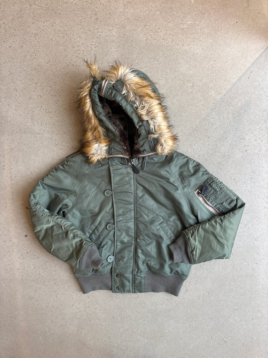 Avirex Bomber Jacket Army Green M