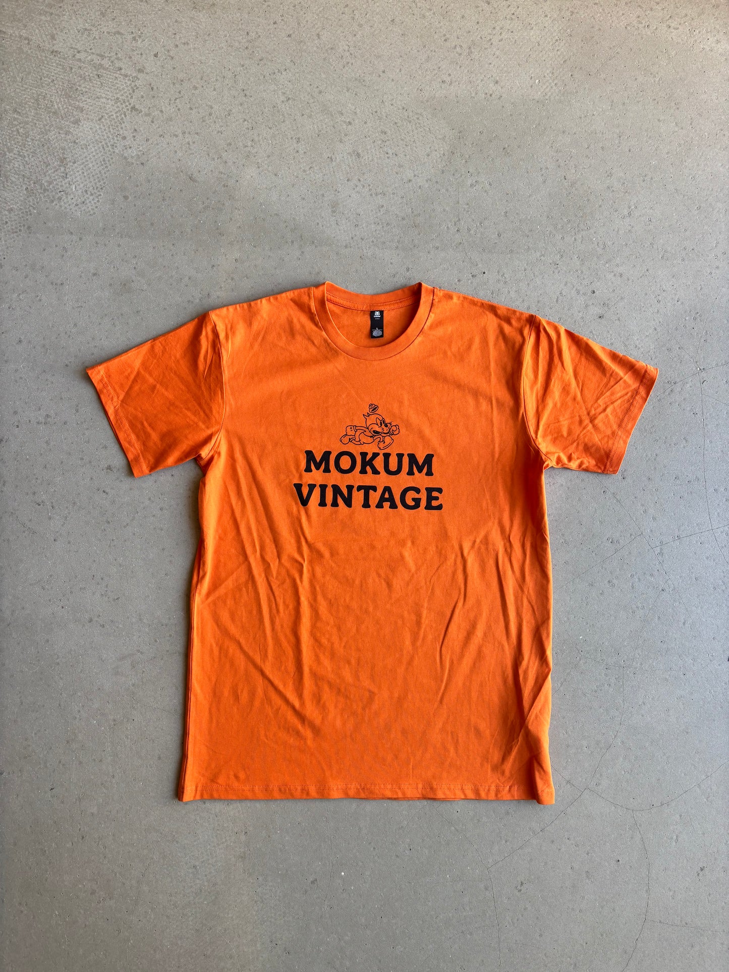 Mokum Running Man Kingsday Tee Orange
