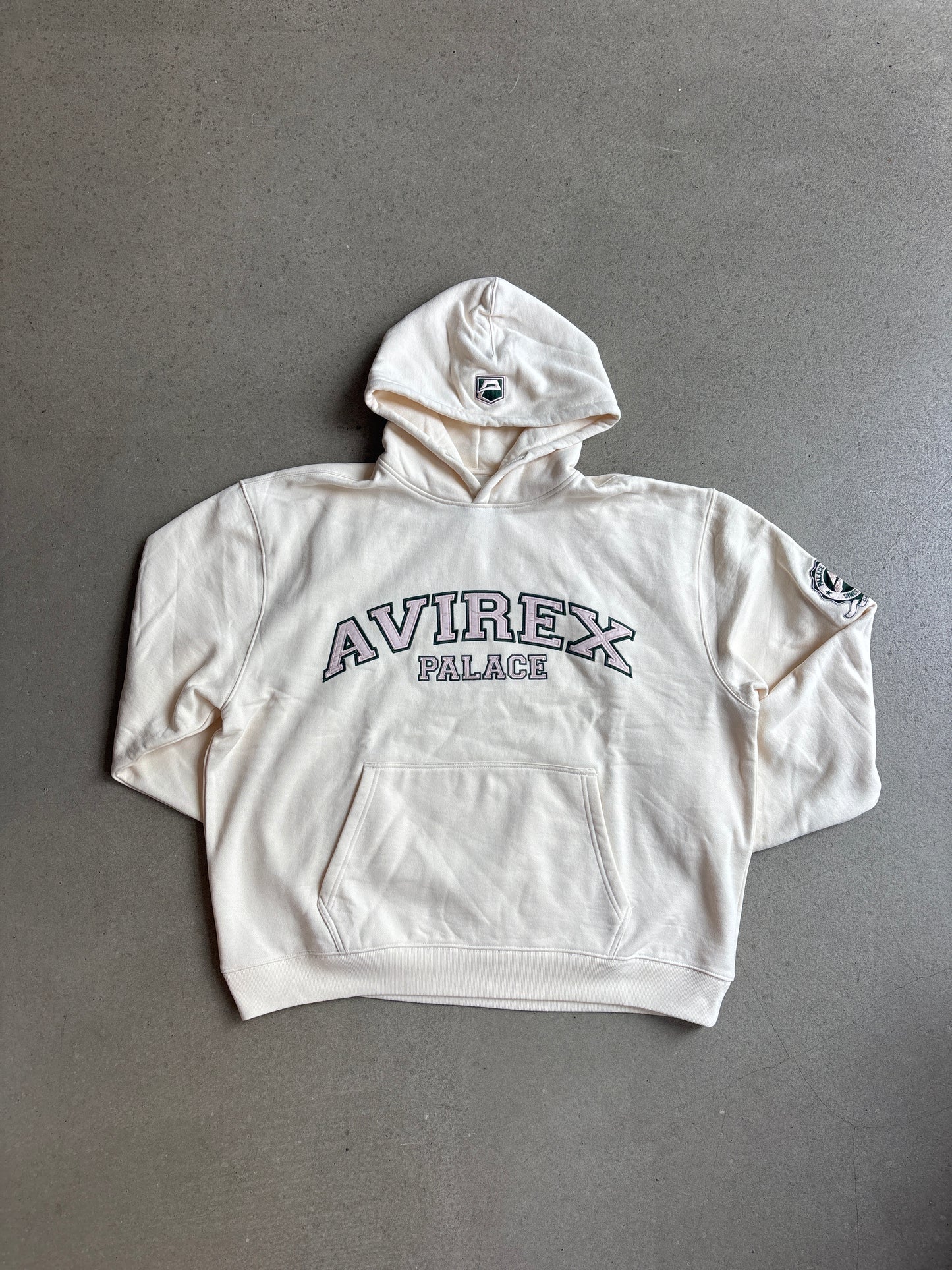 Palace Avirex Hood Off White