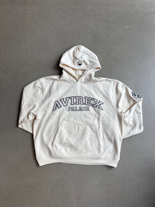 Palace Avirex Hood Off White