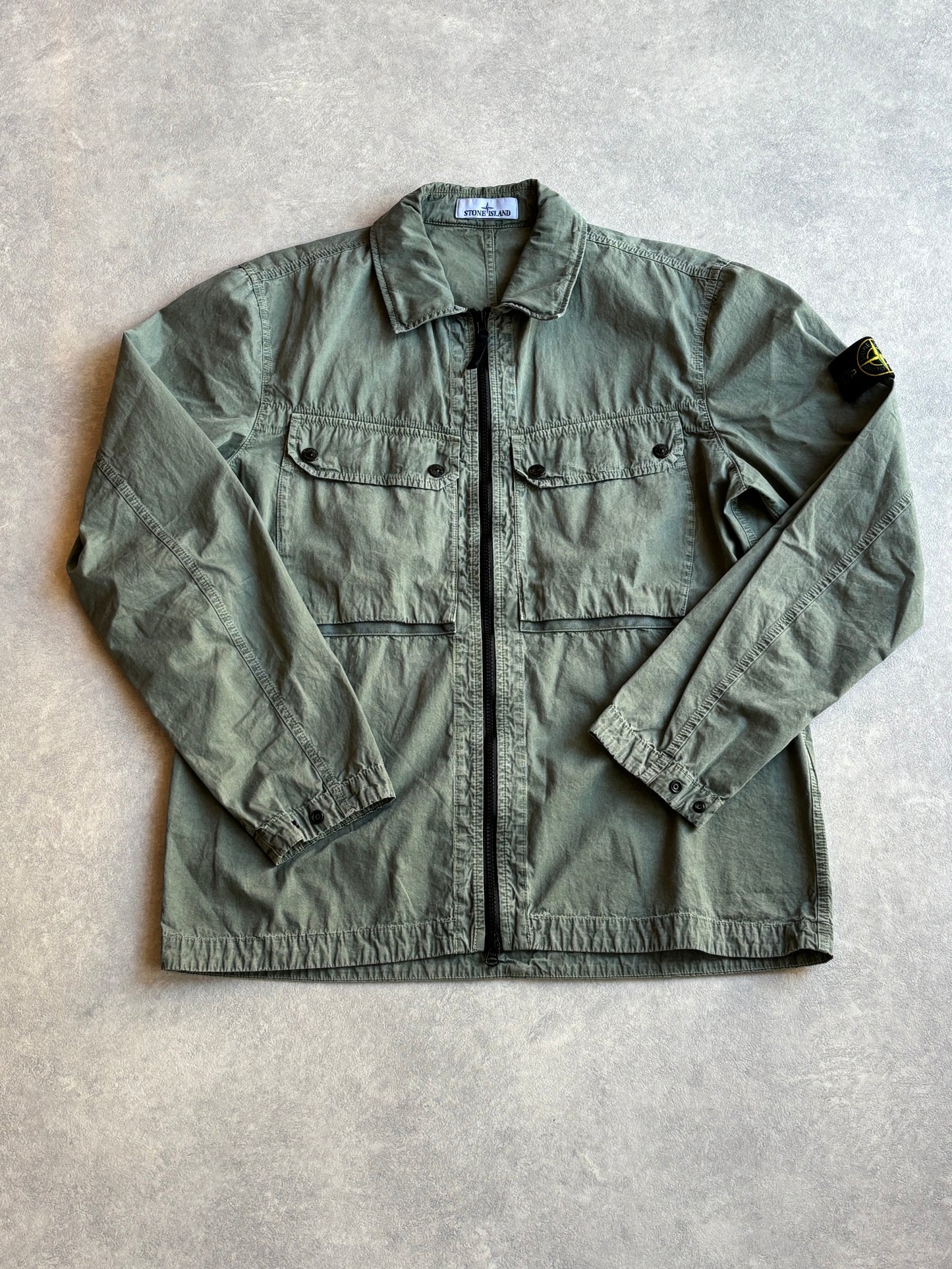 Stone Island Brushed Canvas Overshirt XL