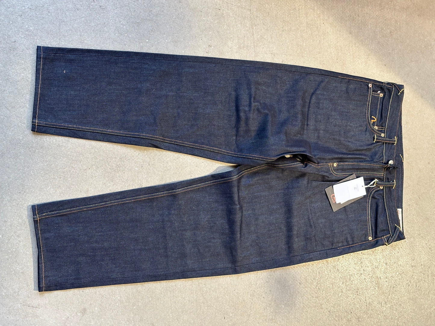 Palace x Evisu Dice Denim Jeans Raw 30/34