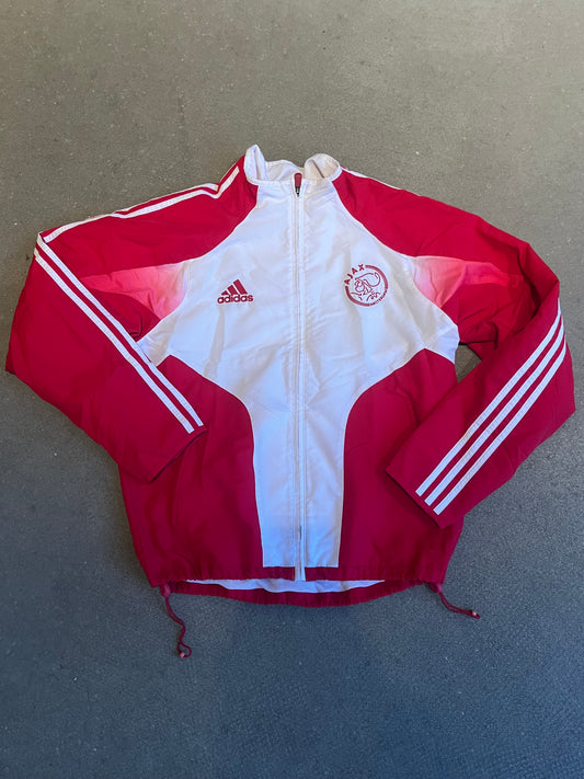 Adidas Ajax Track Jacket Red L