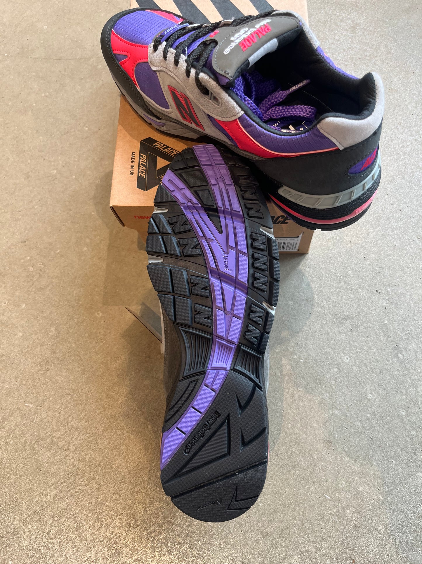 New Balance 991 MiUK Palace Purple 41