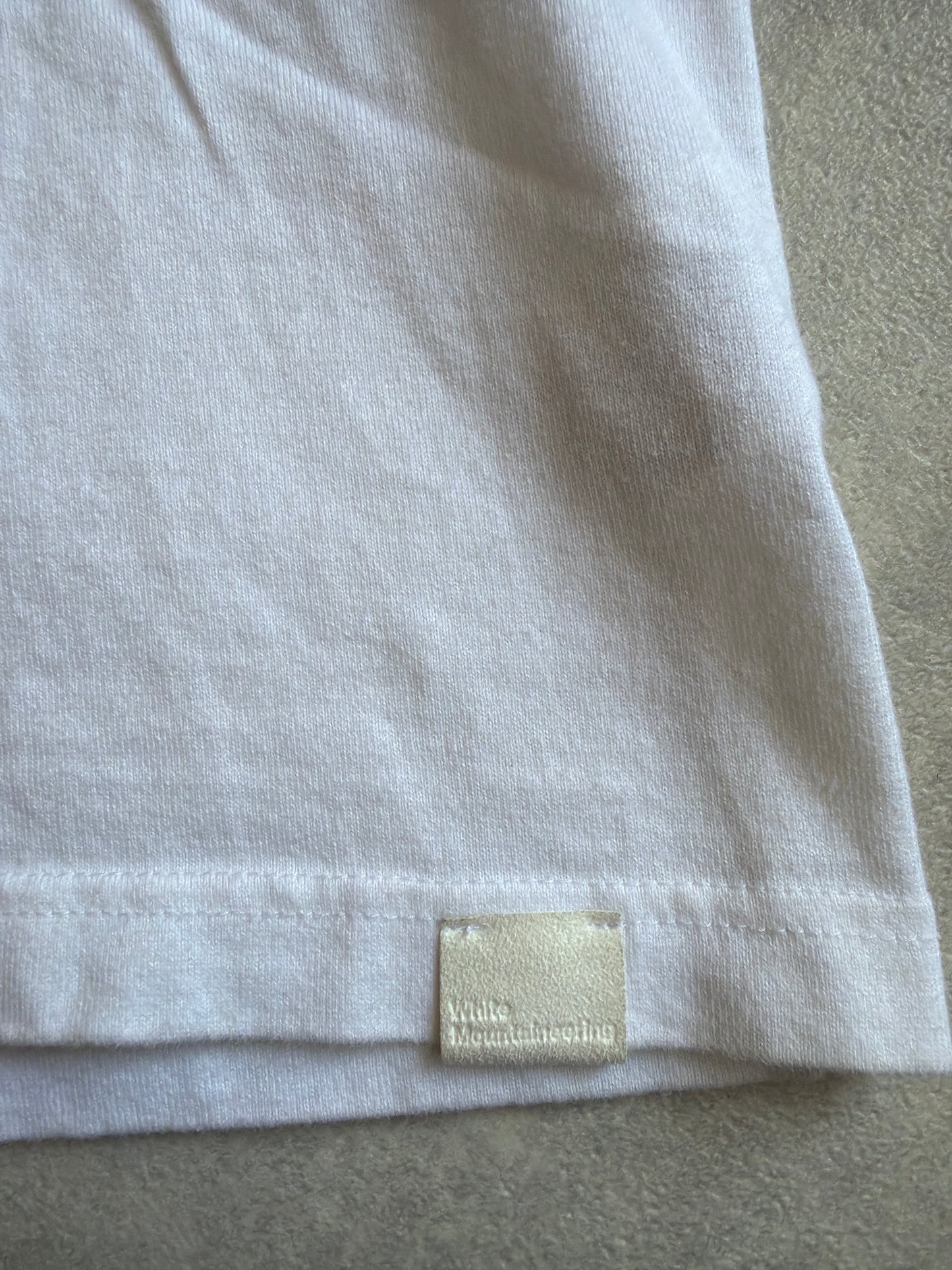 White Mountaineering White Tee XL