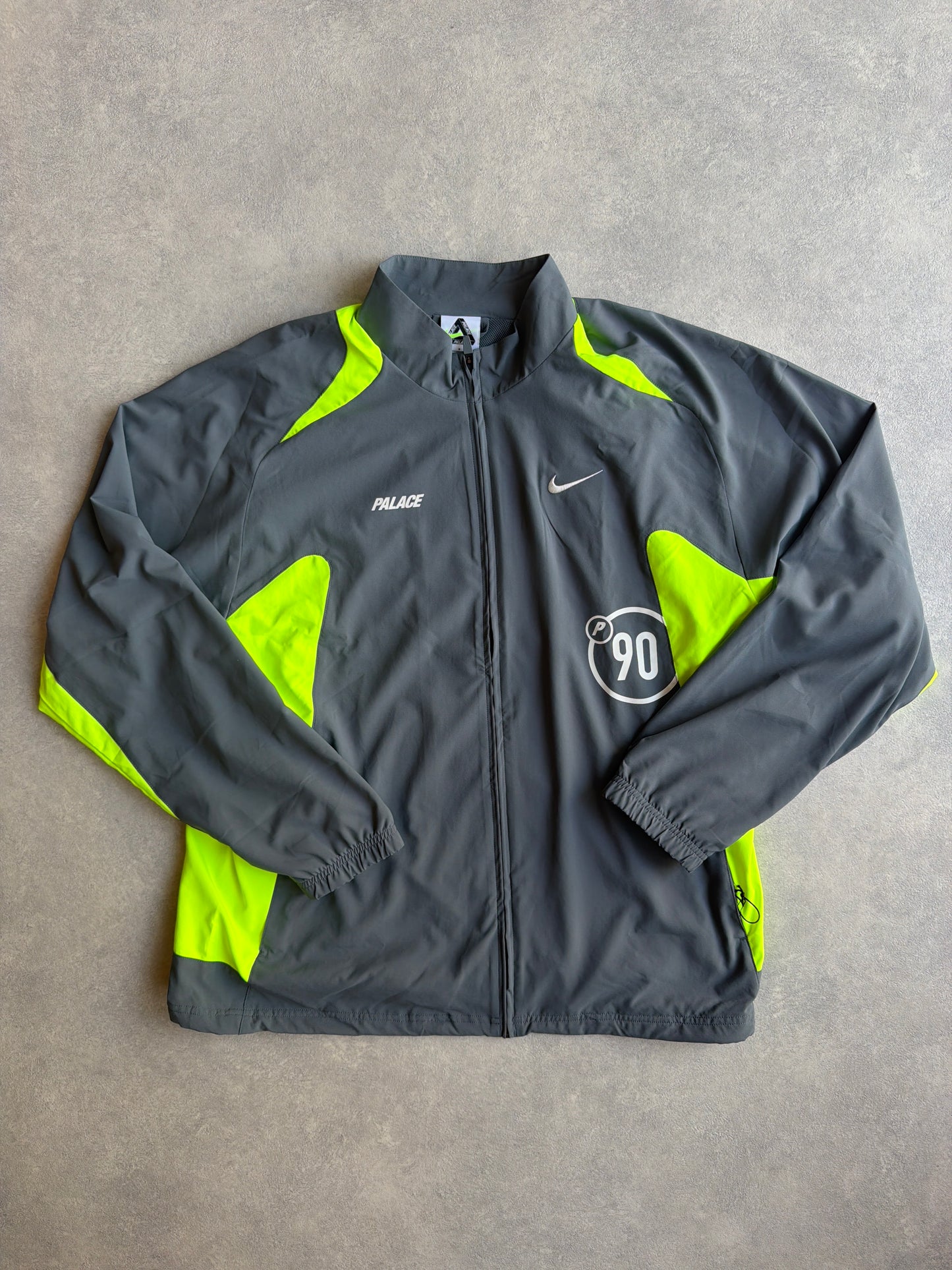 Palace x Nike  Total P90 Track Jacket  Grey