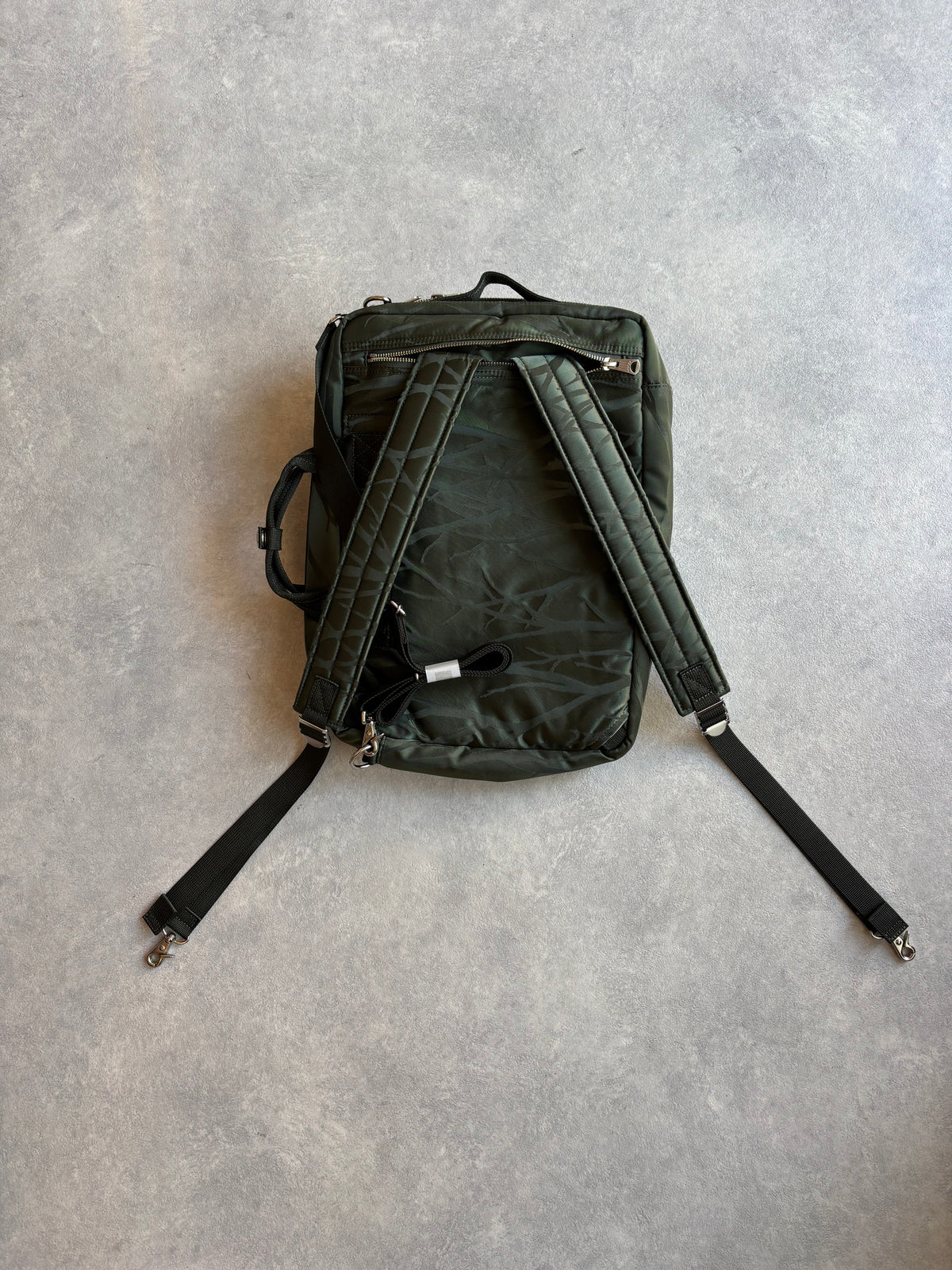 Palace Porter 3 Way Briefcase Olive / Jacquard