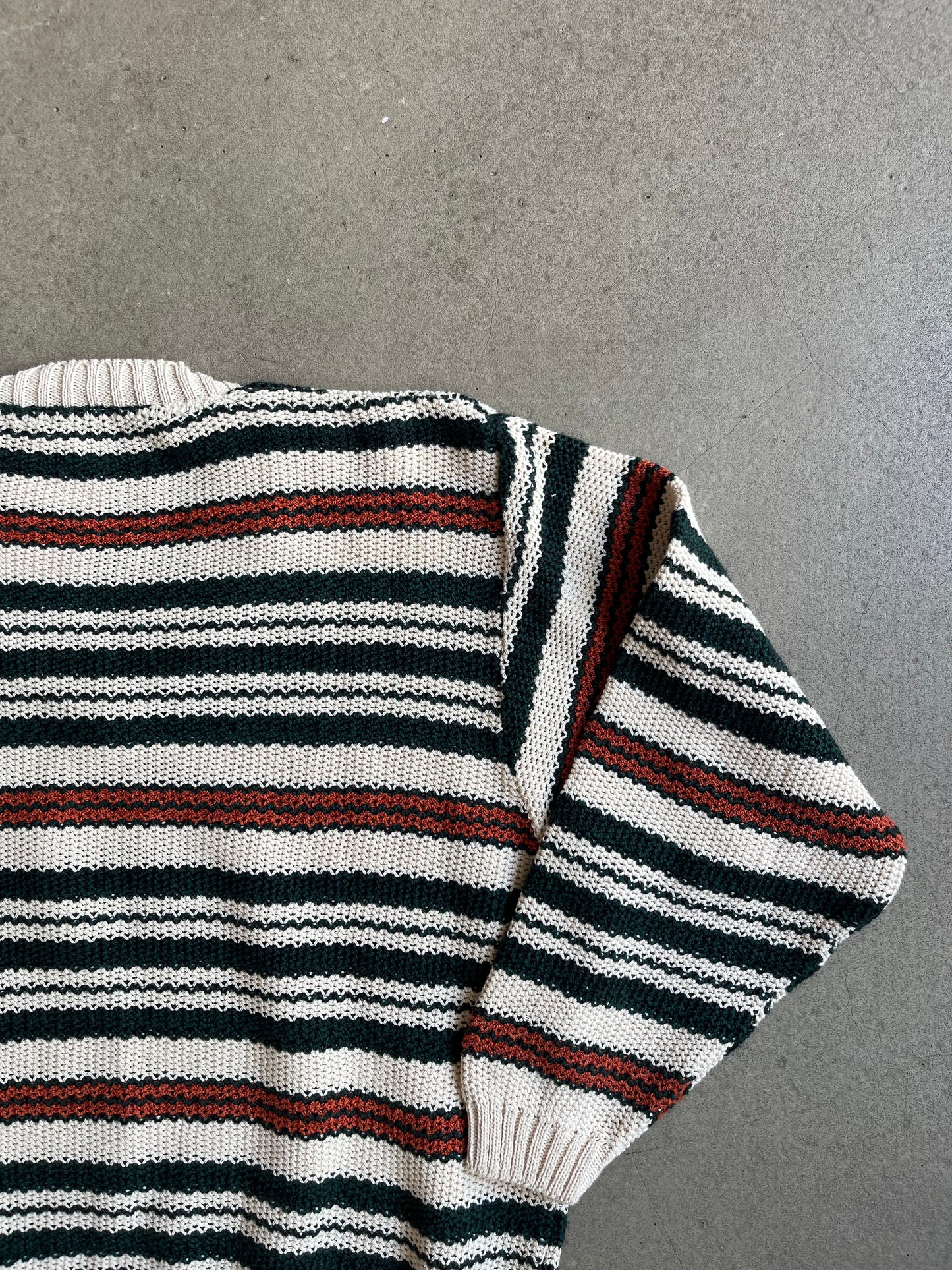 Enrico Coveri Striped Knit XL