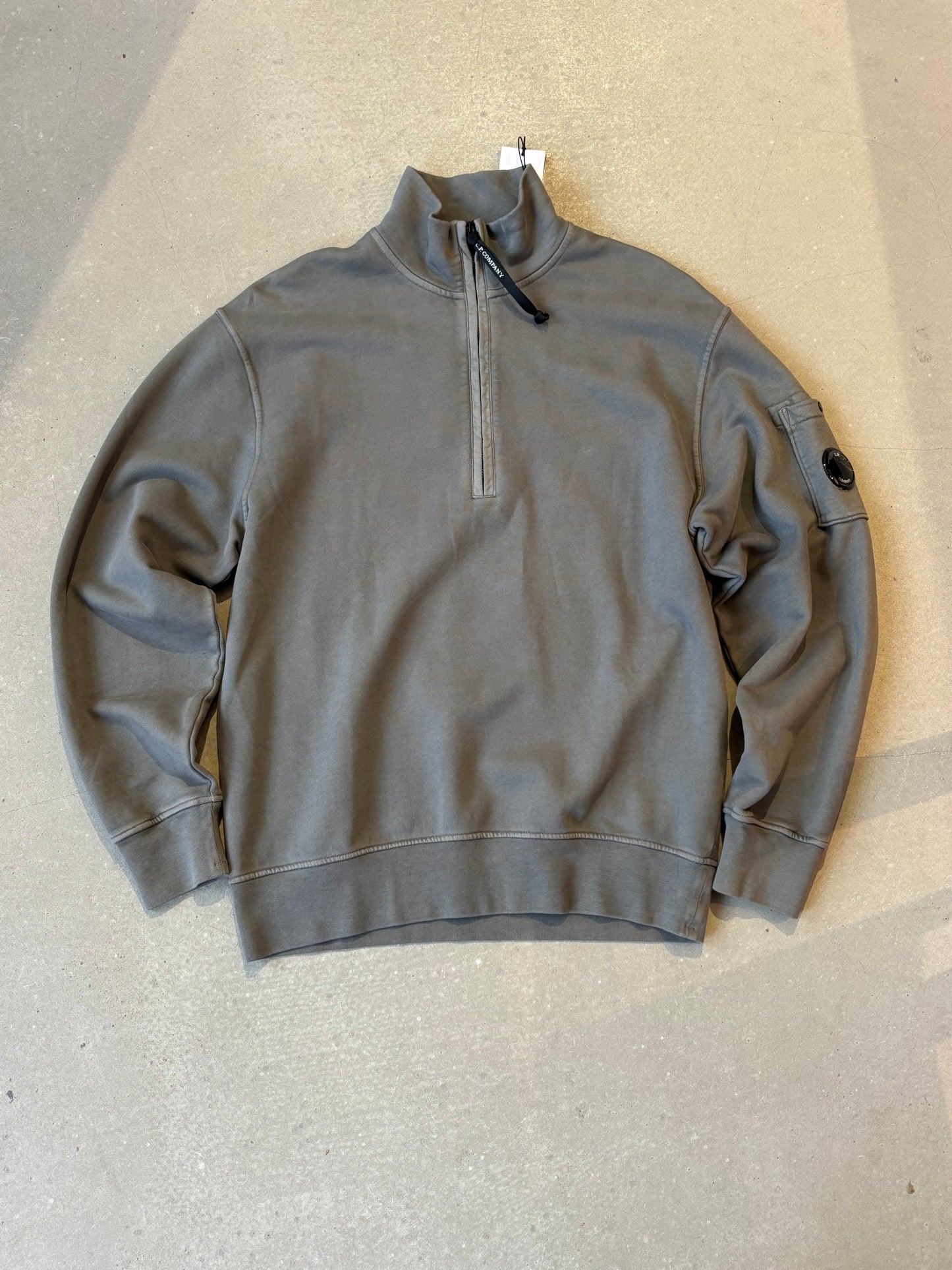 C.P Company Brushed Flee Sweater Collar