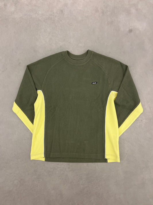 Palace Rib Jersey Longsleeve The Deep Green M