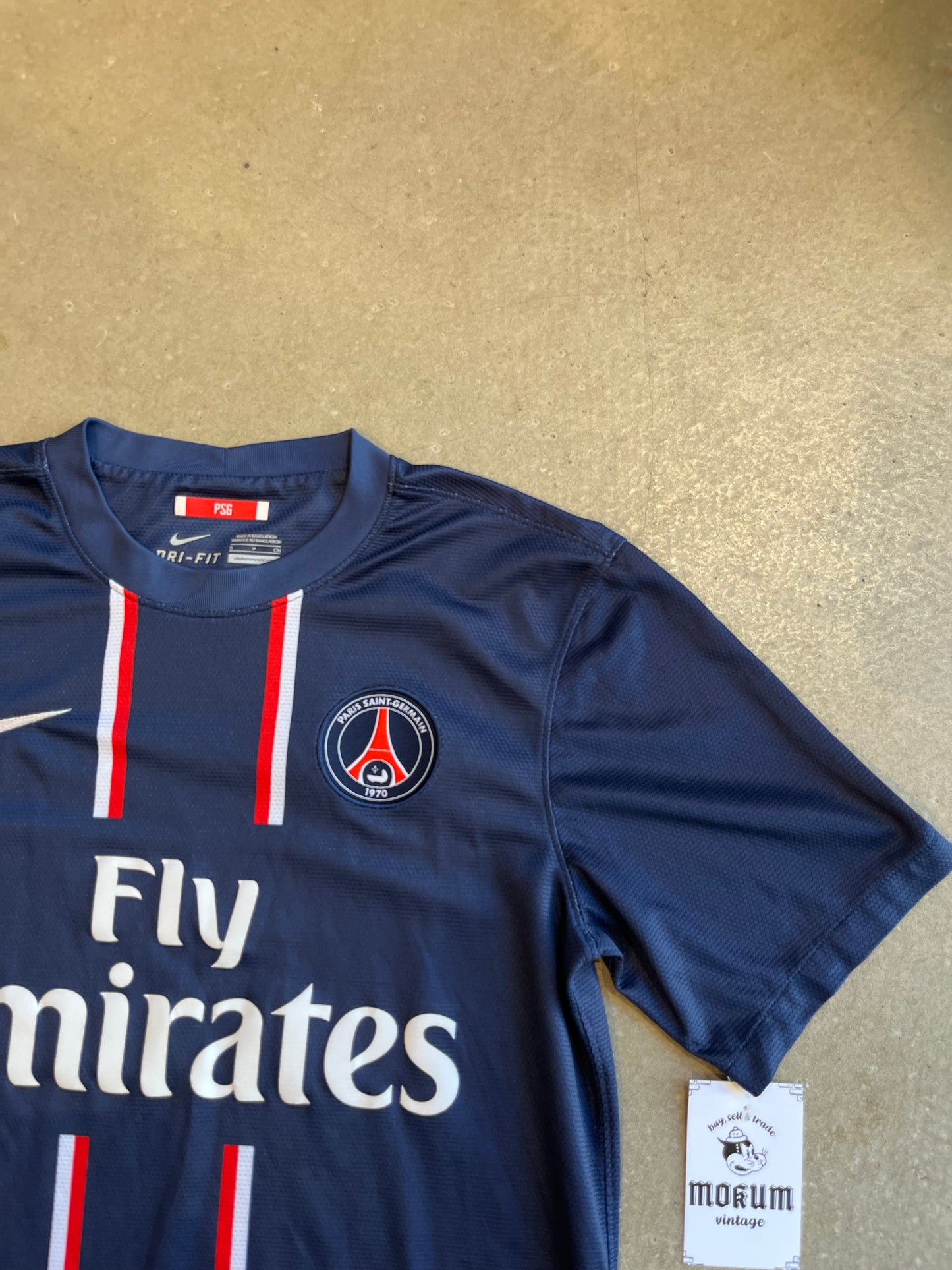 Nike PSG Paris 2012 Jersey Blue S