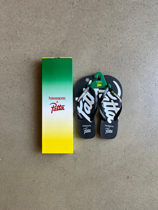 Patta x Havaianas Top Slides Black 47/48