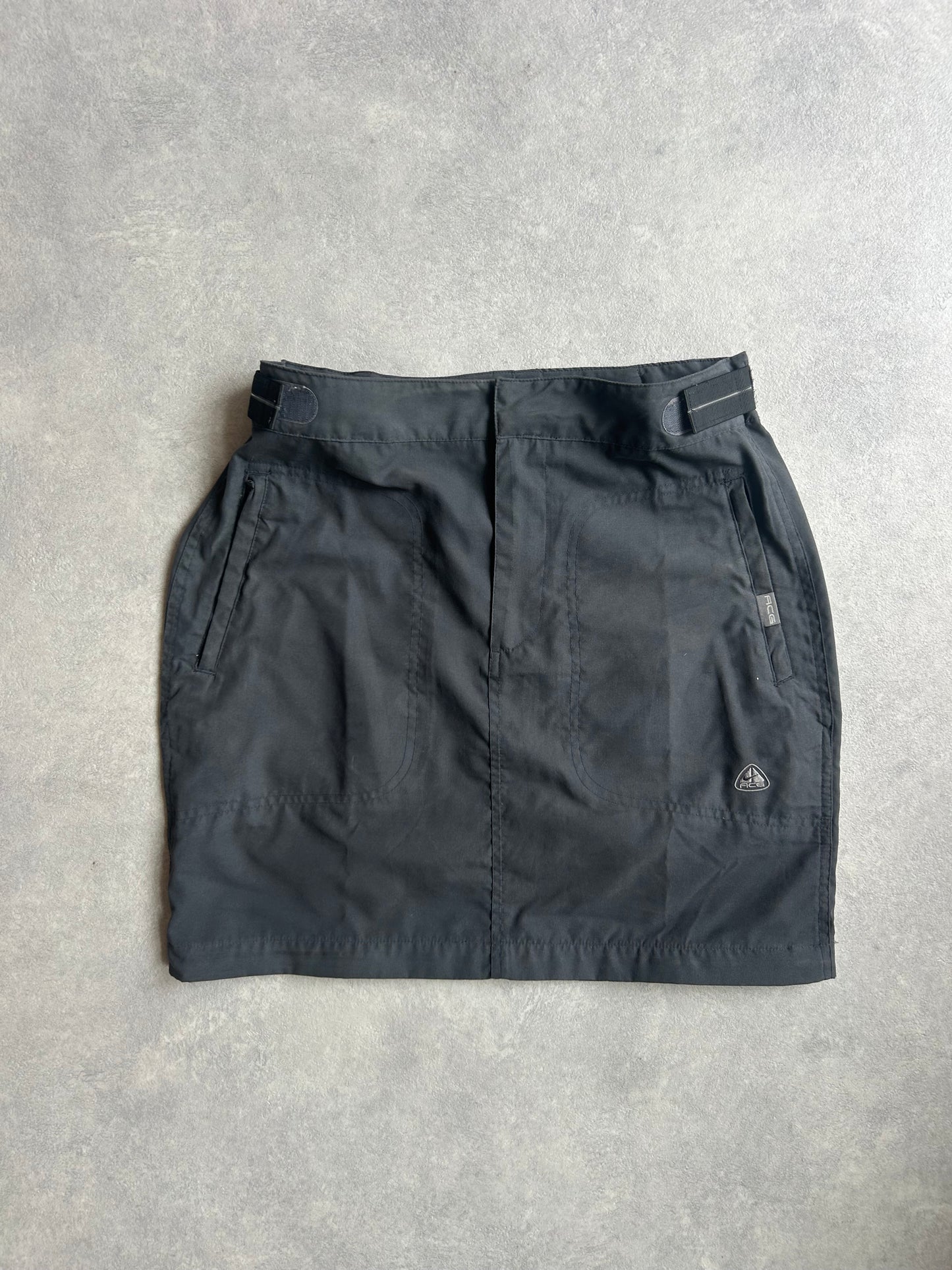 Vintage Nike ACG Convertible Cargo Skirt Grey Medium