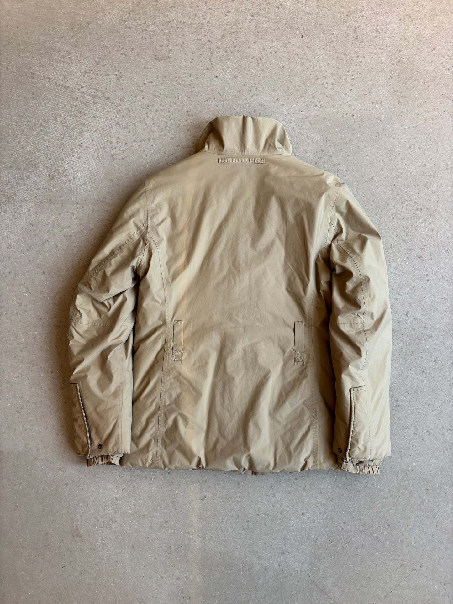 Prada Vintage Beige Down Coat