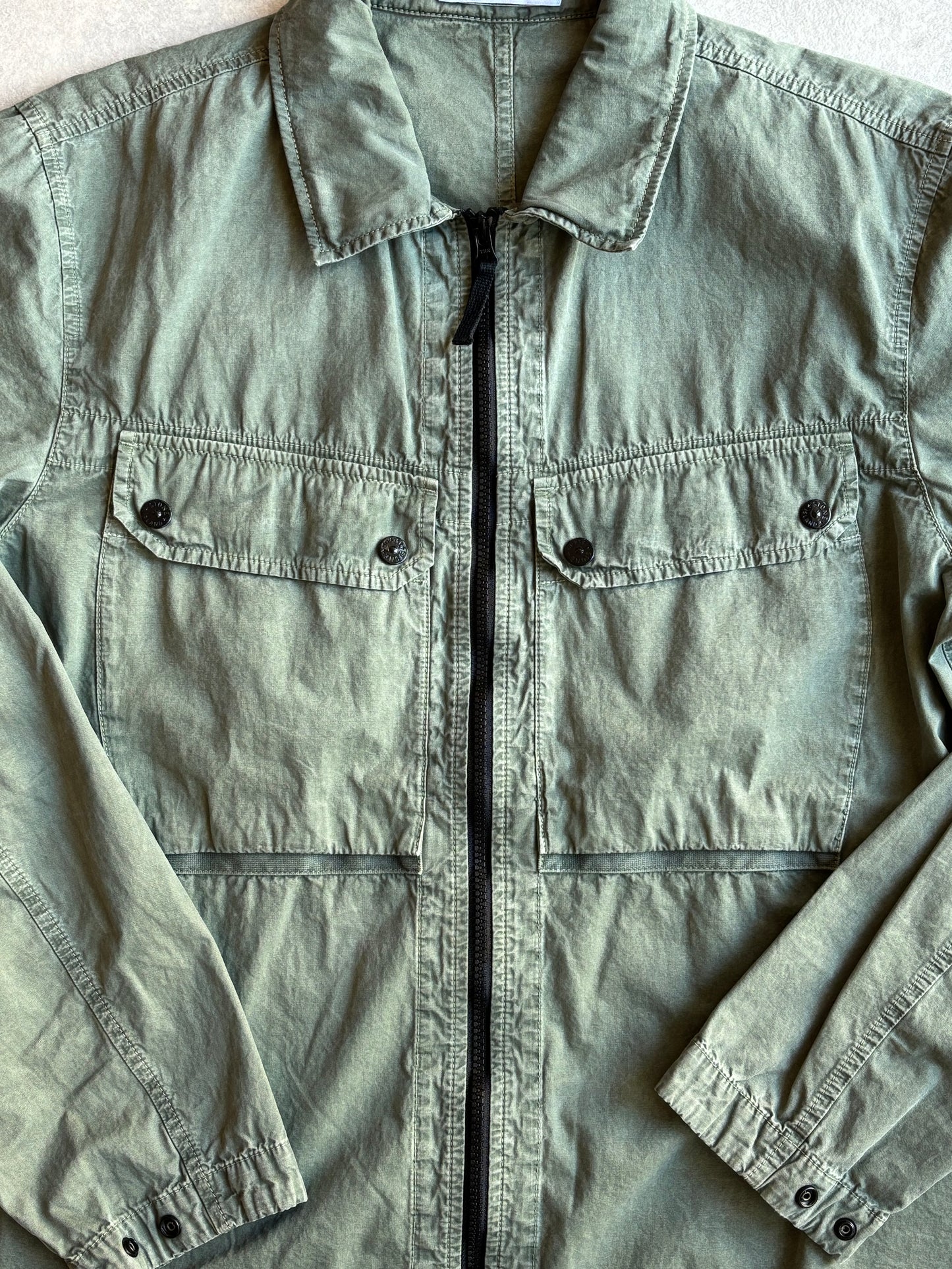 Stone Island Brushed Canvas Overshirt XL