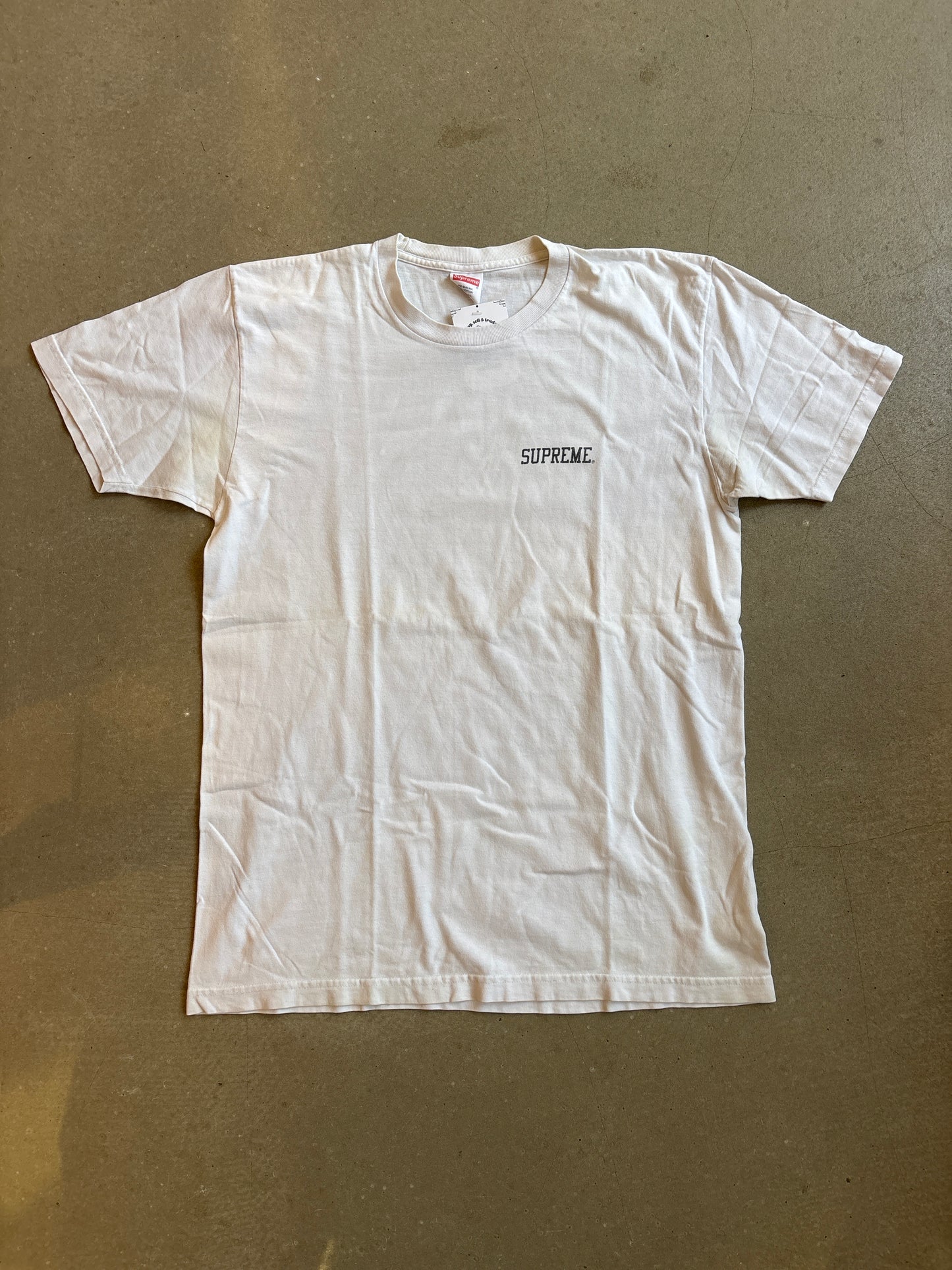 Supreme Ruff Ryders FW14 Tee White L