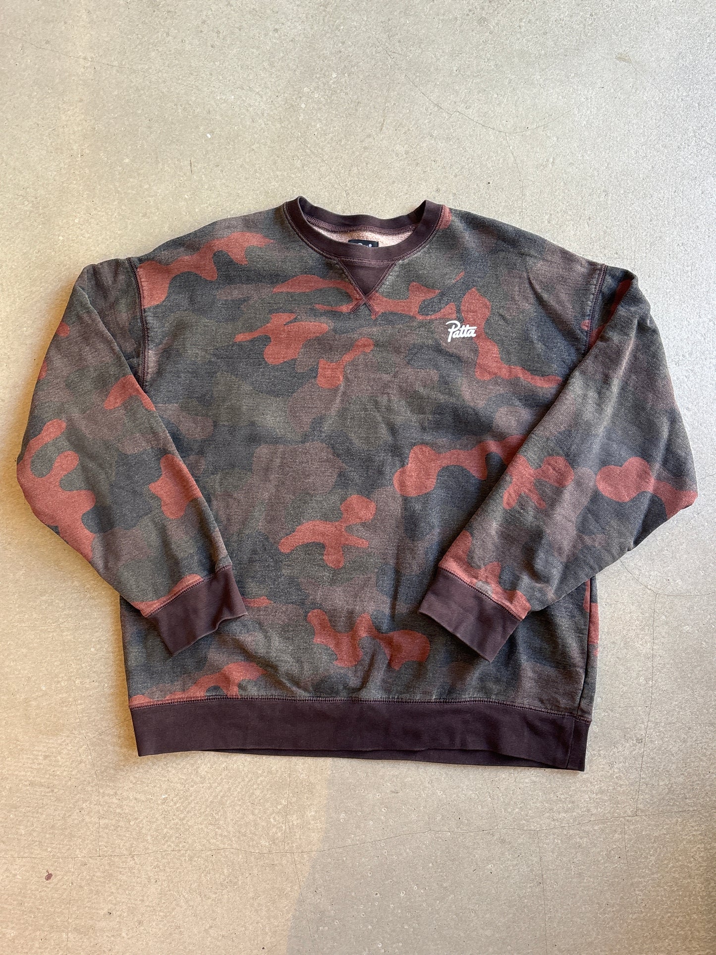 Patta Camo Sweater XL
