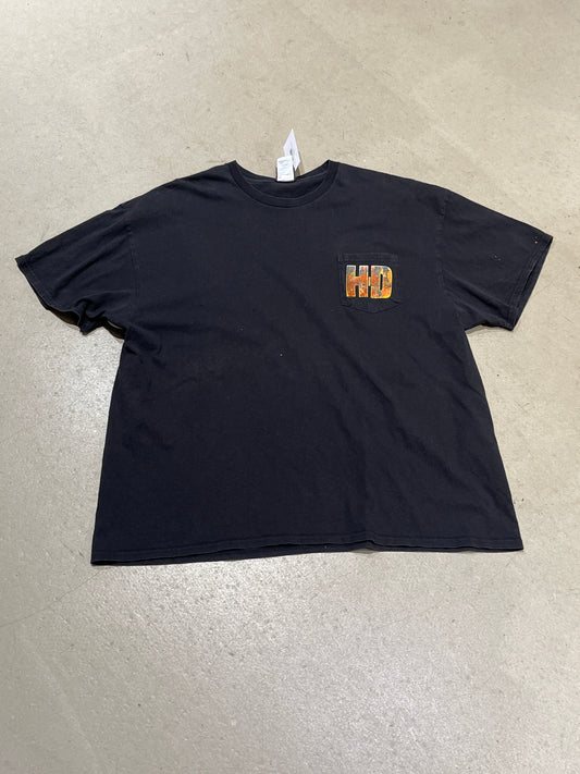 Harley Davidson HD Pocket Tee Black 3XL