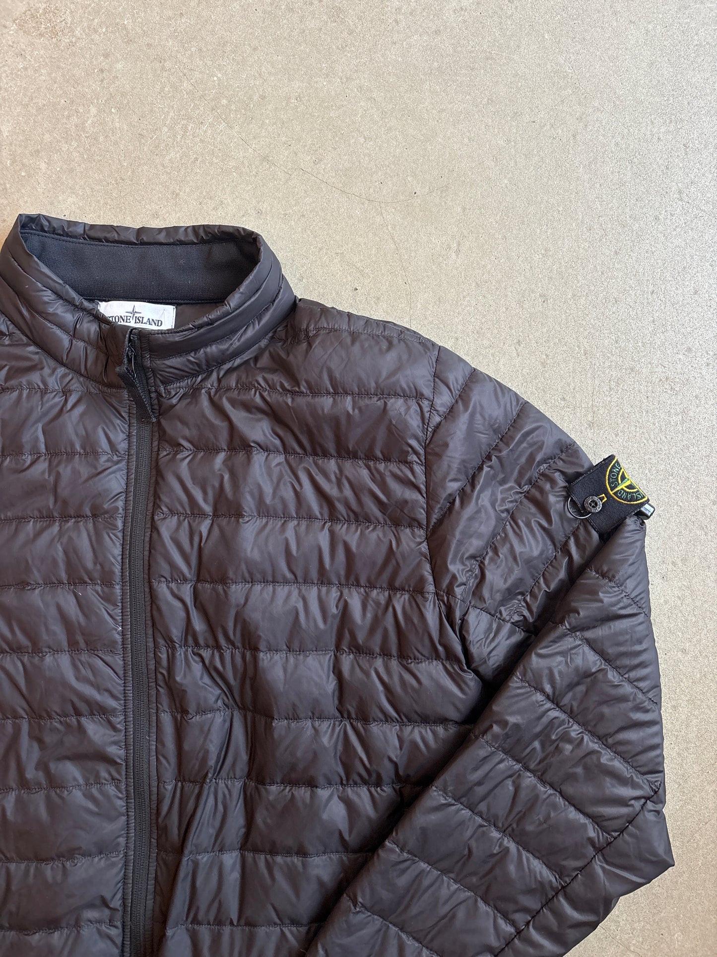 Stone Island Micro Rip Stop 7 Den/Down Black XL